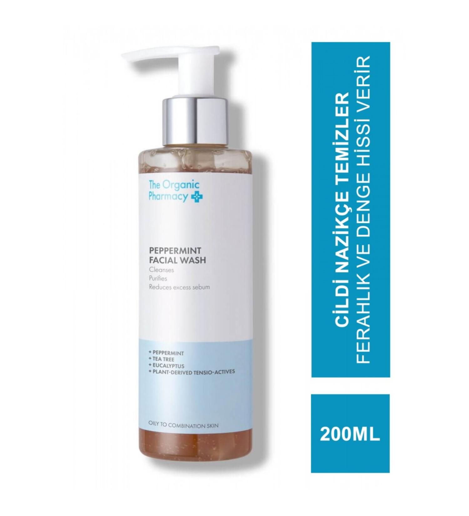 The Organic Pharmacy Peppermint Facial Wash 200 ml