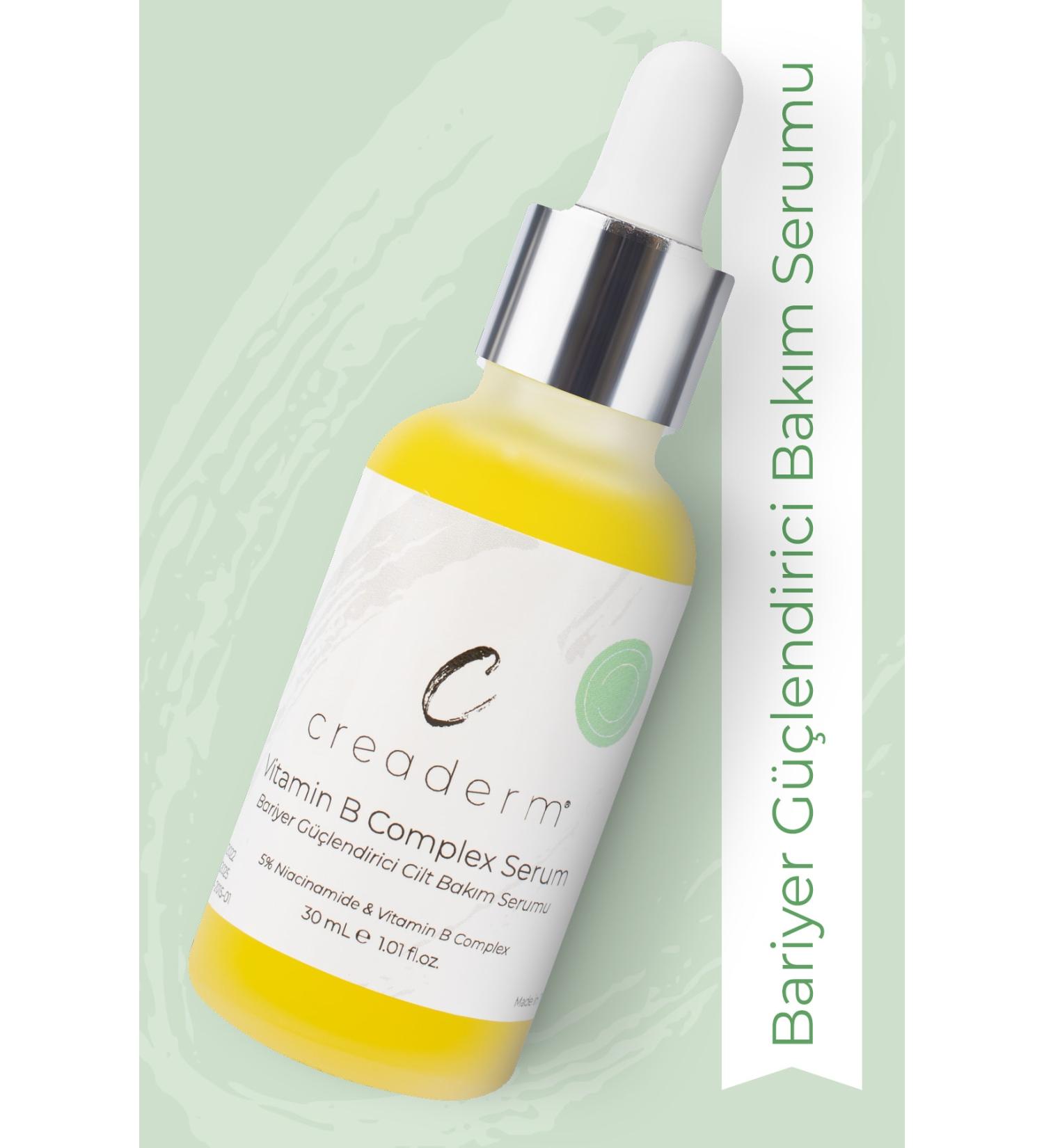 CREADERM Barrier Strengthening Skin Care Serum (5% Niacinamide & Vitamin B Complex) - Buy Online on GoSupps.com