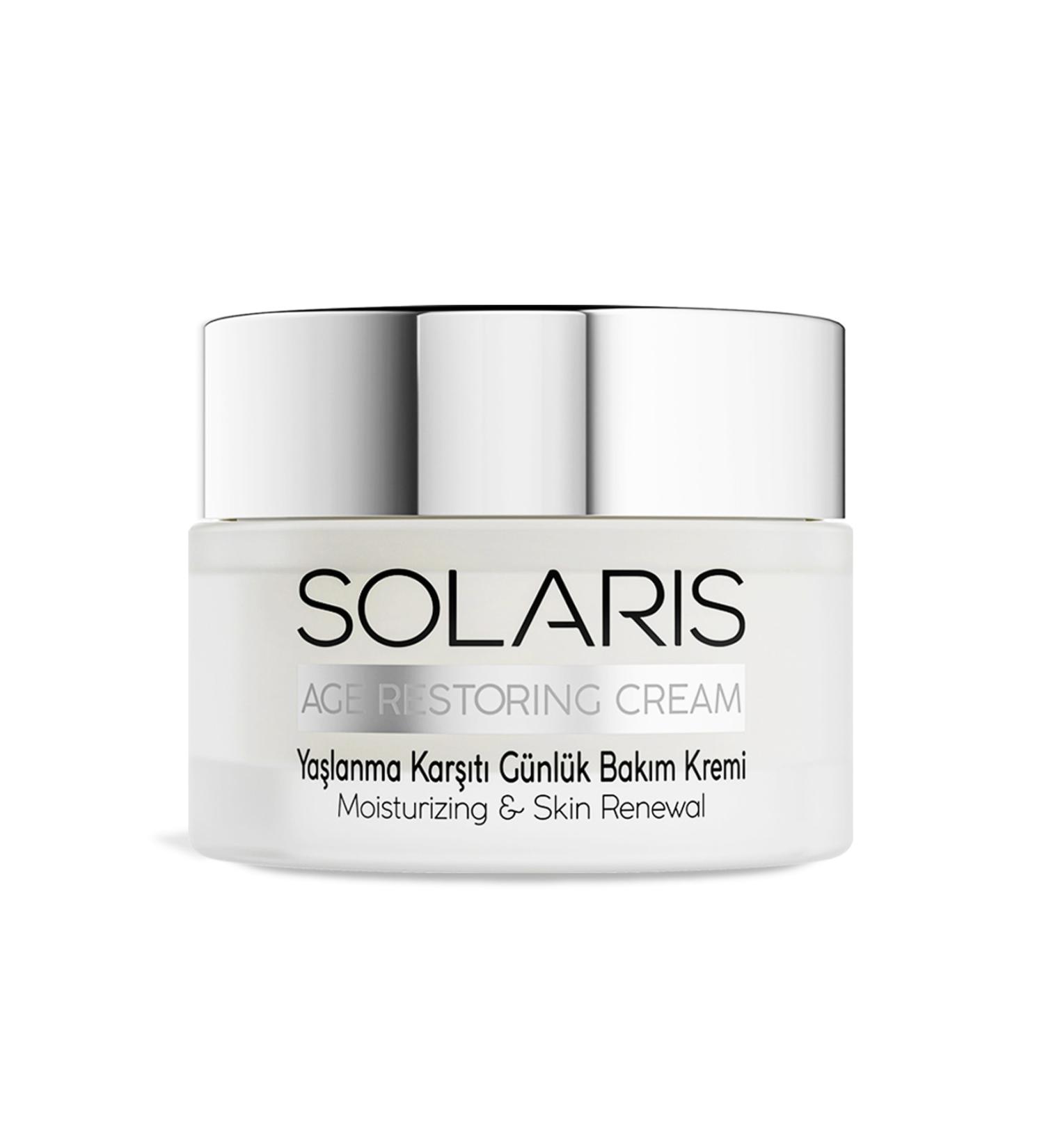 SOLARIS Anti-Aging Care Cream with Vitamin E and Melavoid for All Skin Types 50 ml - Buy Online on GoSupps.com