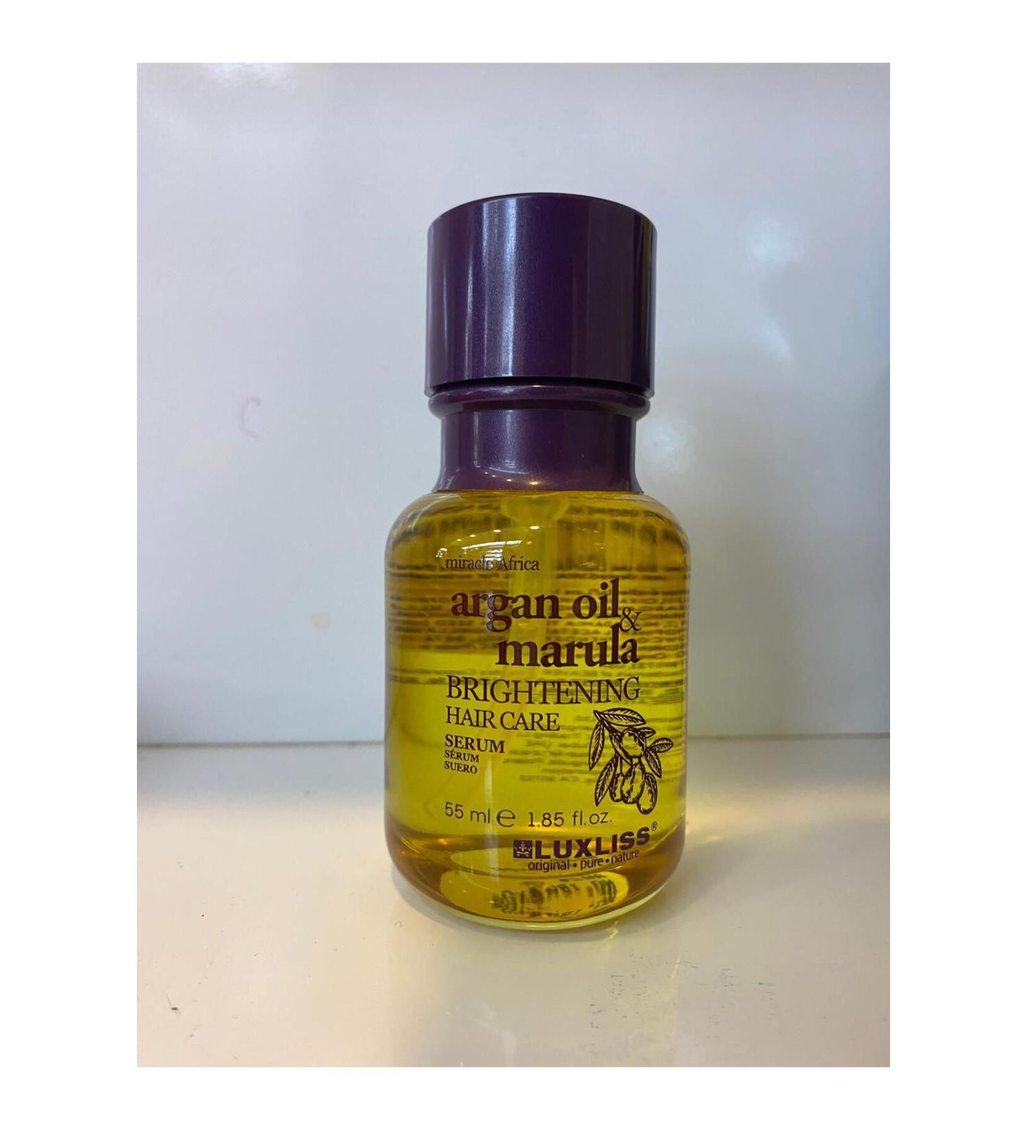 Luxl ss Luxliss Argan Oil Marula Brightening Hair Care Serum 55 ml