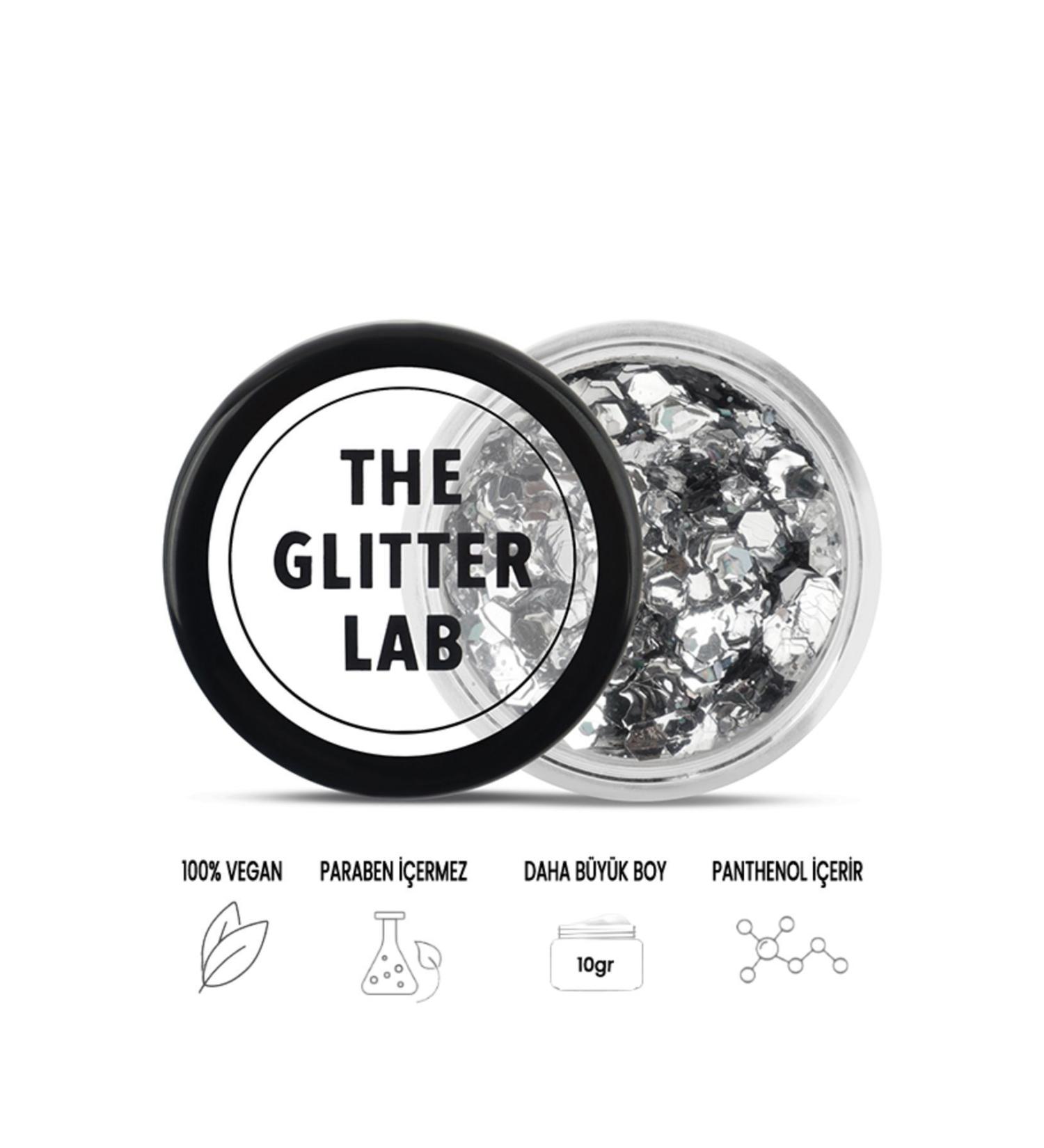 The Glitter Lab Gel Form Shiny Glitter - robotic Love - Buy Online on GoSupps.com