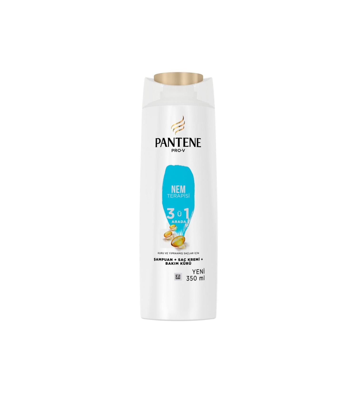 Pantene Shampoo 3 in 1 Moisture Therapy 350 ml X 6 Pieces (FINDIT)