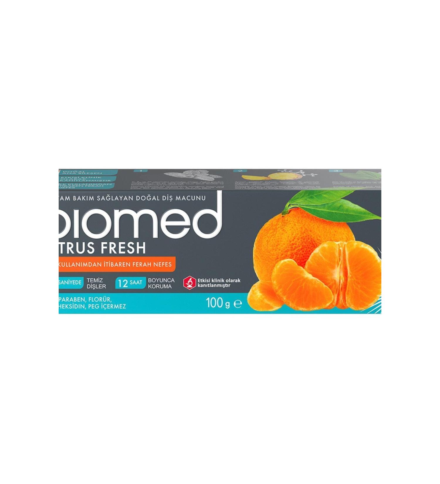 Biomed Brand: Citrus Fresh 100 Gram Category: Teeth Whitening Product
