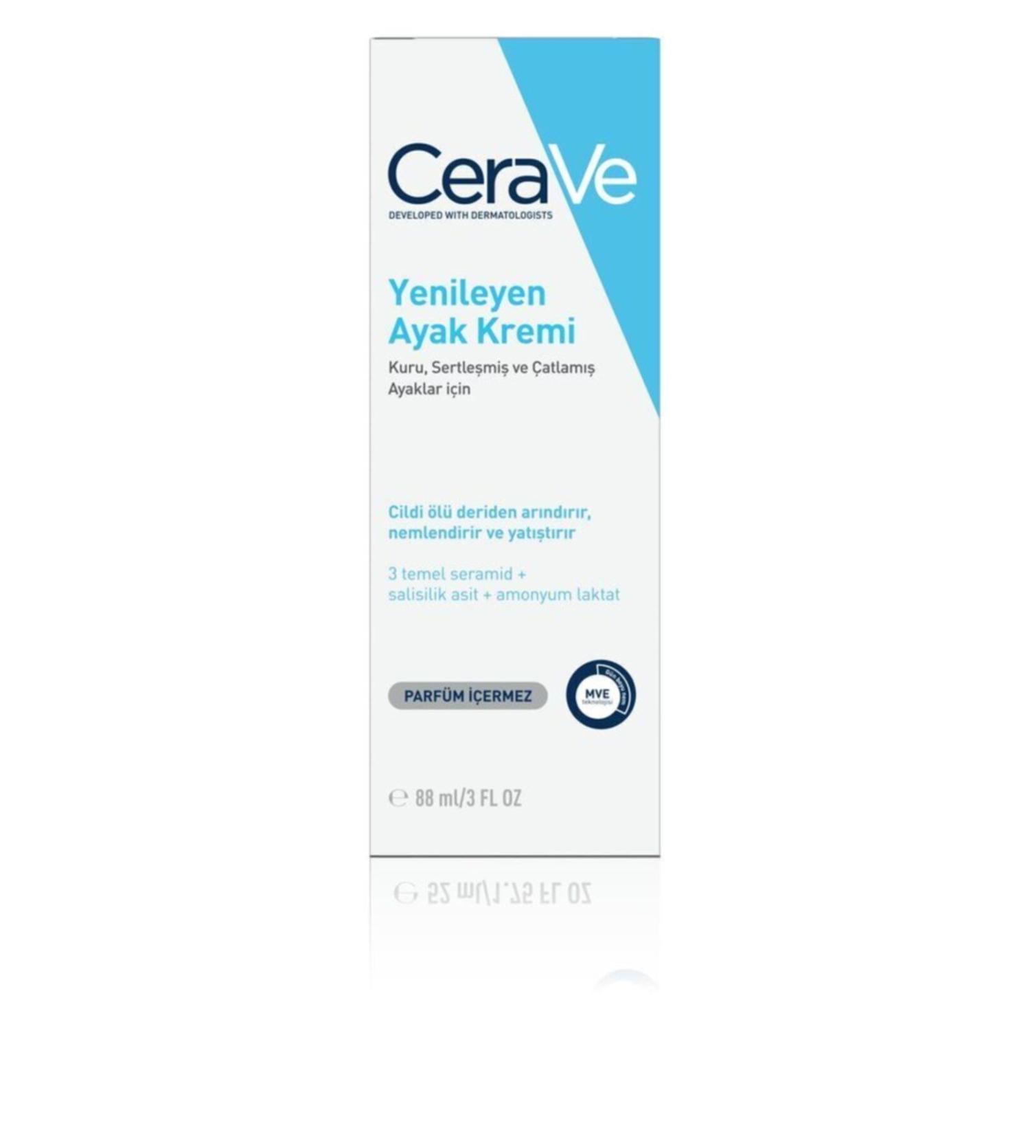 CeraVe Sa Renewing Foot Cream 88 Ml