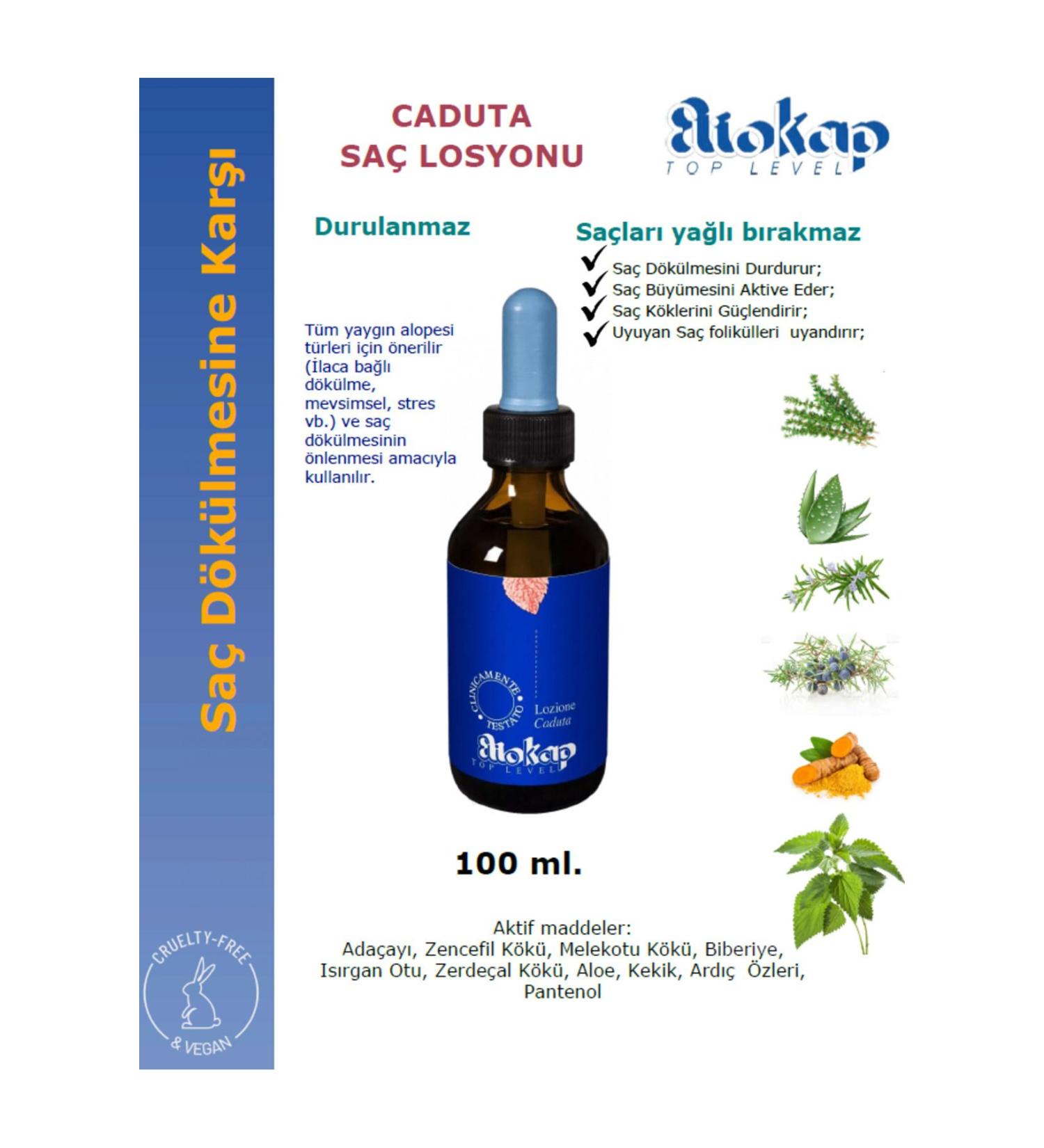 Eliokap CADUTA - Anti-Hair Loss Hair Lotion 100 ml.