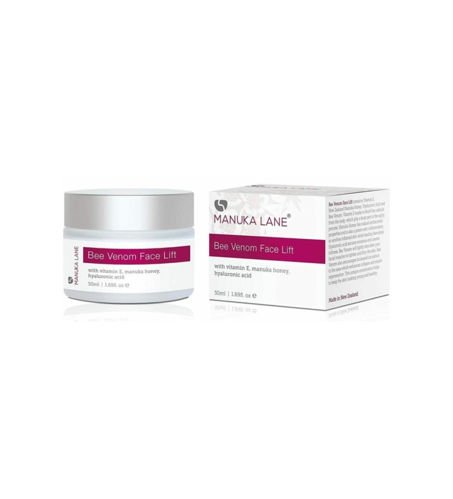Manuka Lane Bee Venom Face Lift 50ml - Buy Online on GoSupps.com