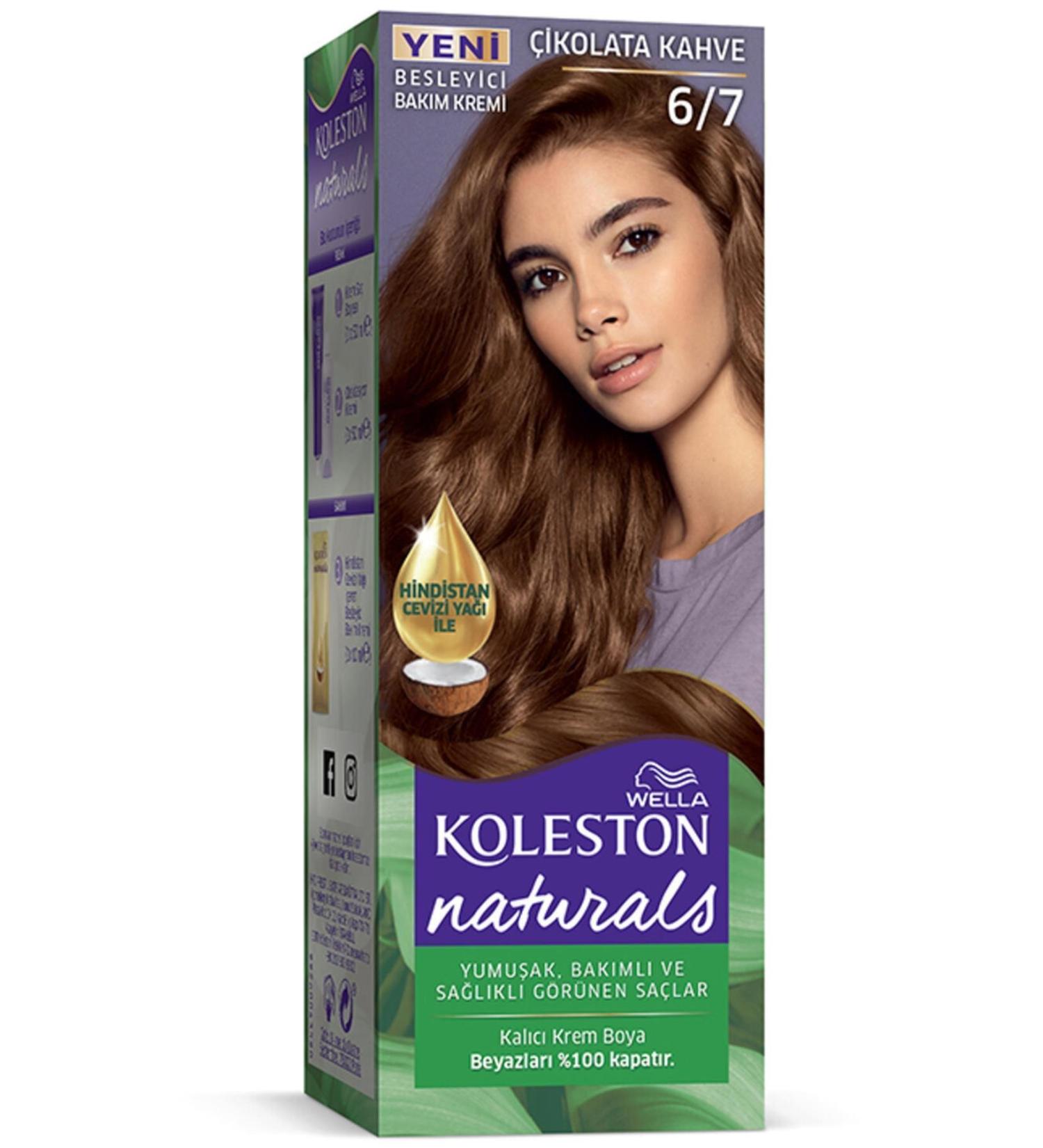 Wella Brand: Naturals Hair Dye 6/7 Chocolate Brown Category: Hair Dye