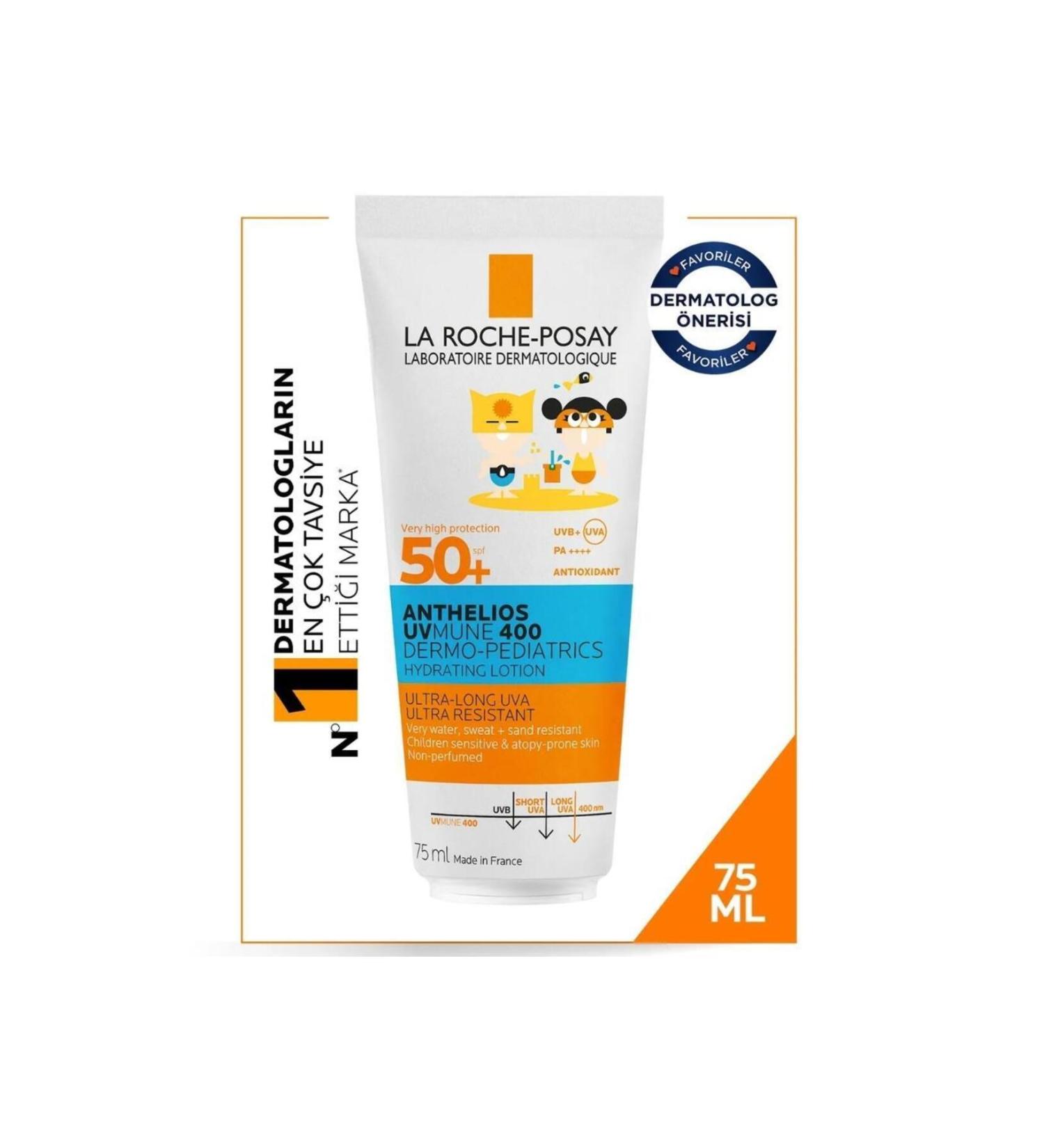 La Roche Posay Sun Cream Spf50 75 ml for Babies Protecting from UV Rays