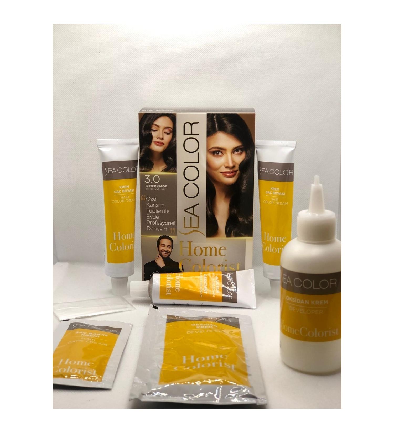 Sea Color Home Colorist 3.0 Dark Brown Women's Hair Dye