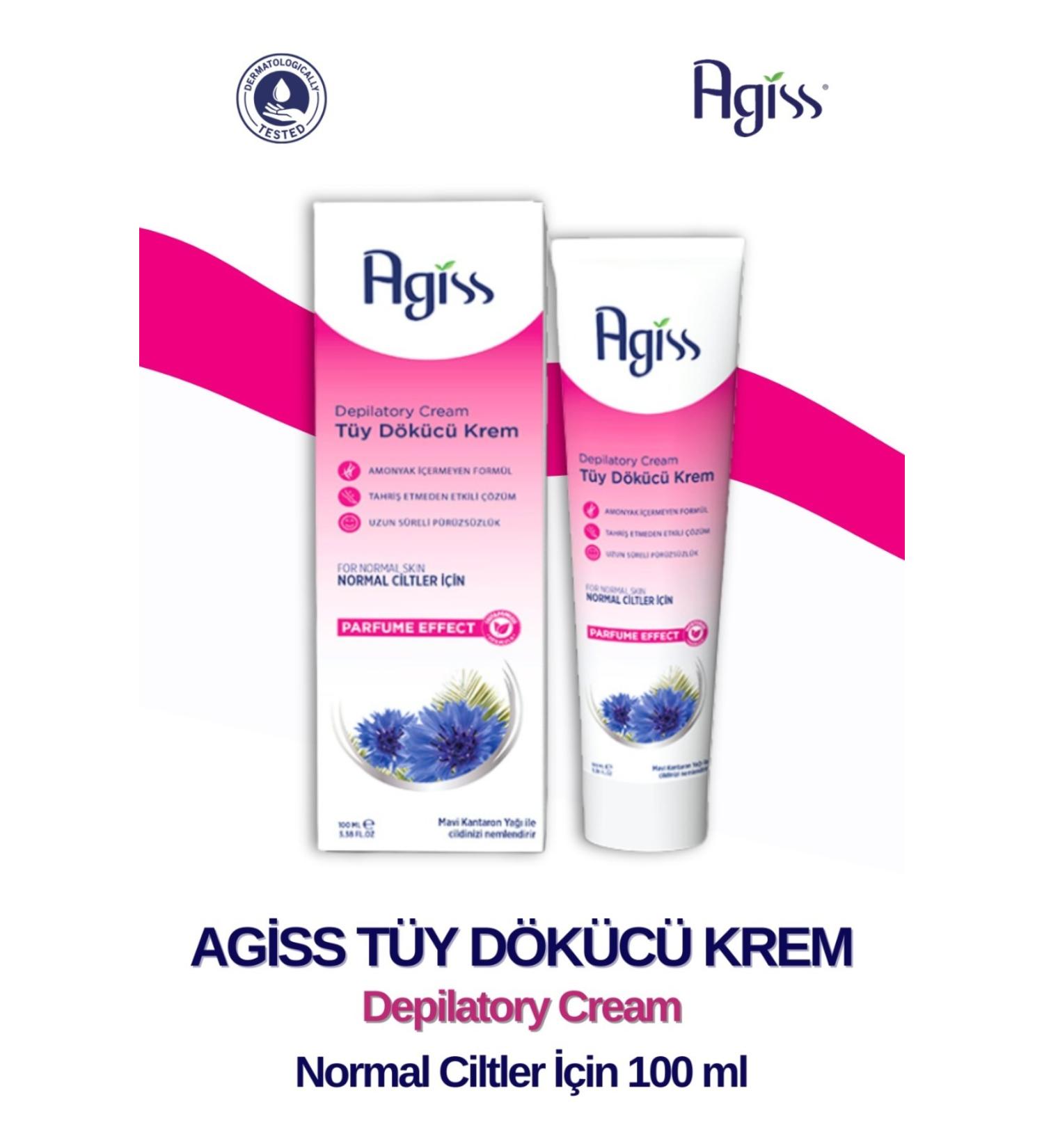 AGISS Hair Removal Cream 100 ml Normal Skin