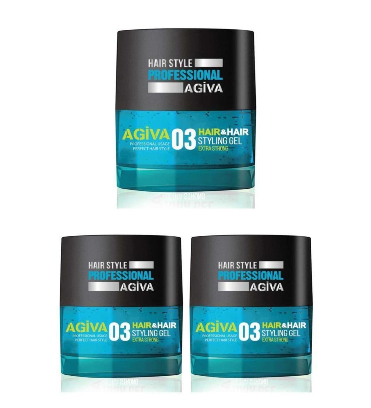 Agiva Hair Styling Gel 03 Extra Strong 200 Ml