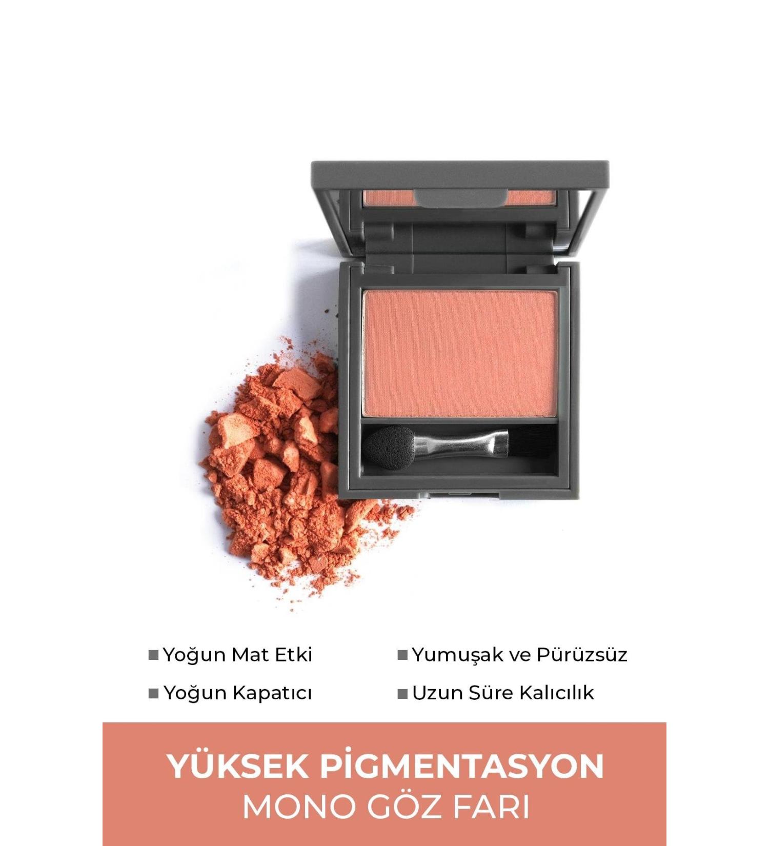 Alix Avien Eyeshadow - Mono Eyeshadow 102 Soft Apricot 3.2 G