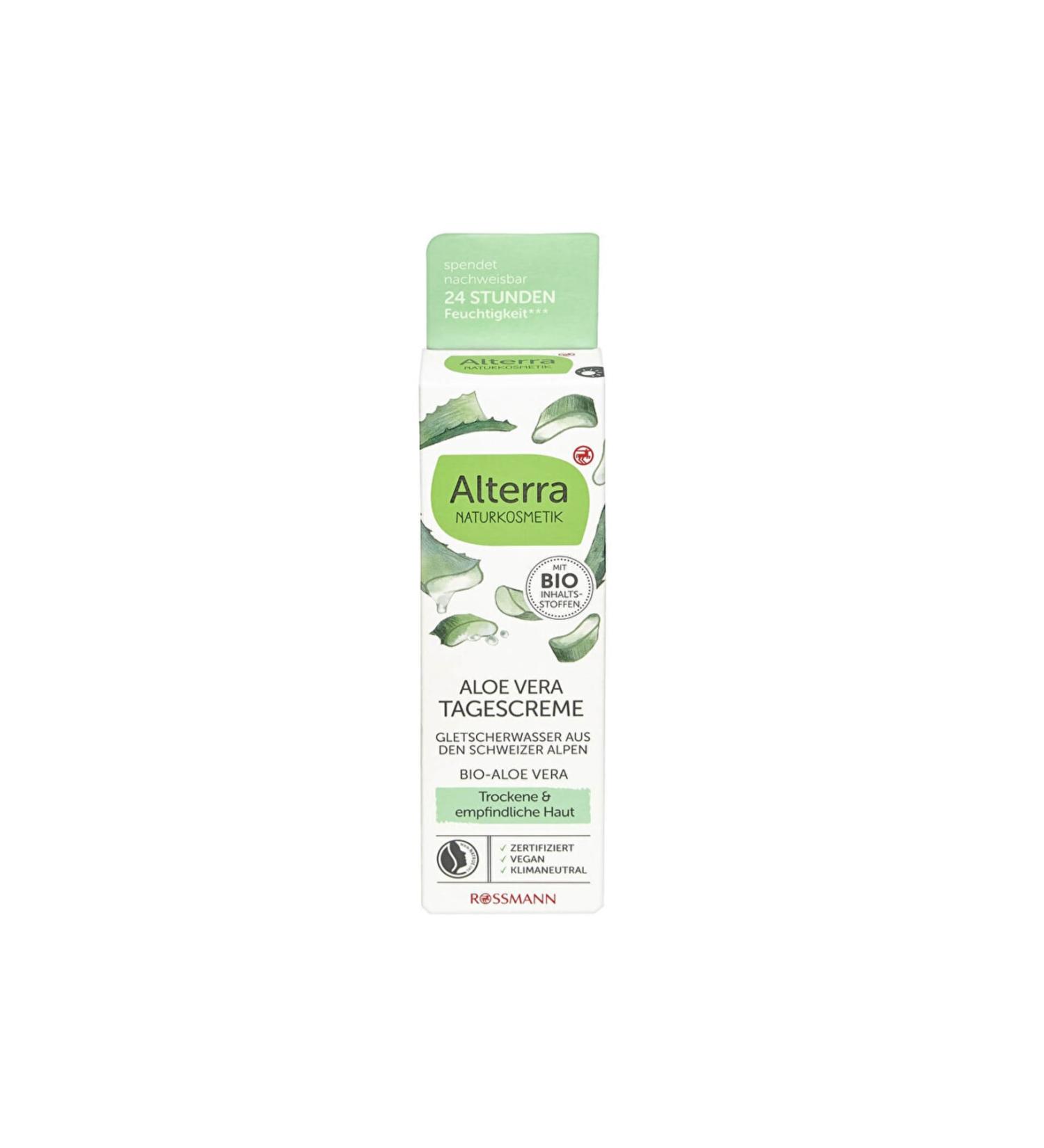 Alterra Vegan Day Cream Organic Aloe Vera & Iced Water 50 ml4305615304212 - Buy Online on GoSupps.com