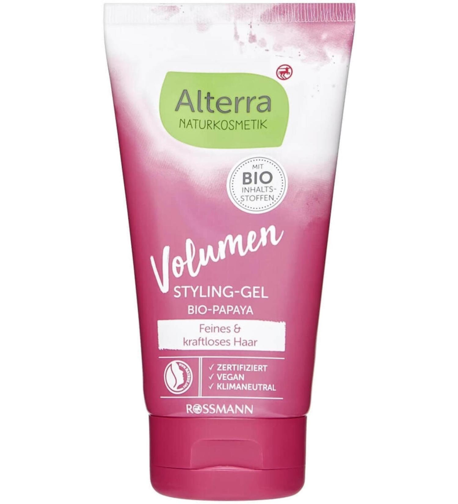 Alterra Brand: Styling Gel with Organic Papaya & Bamboo Extract 150 Ml Category: Hair Style