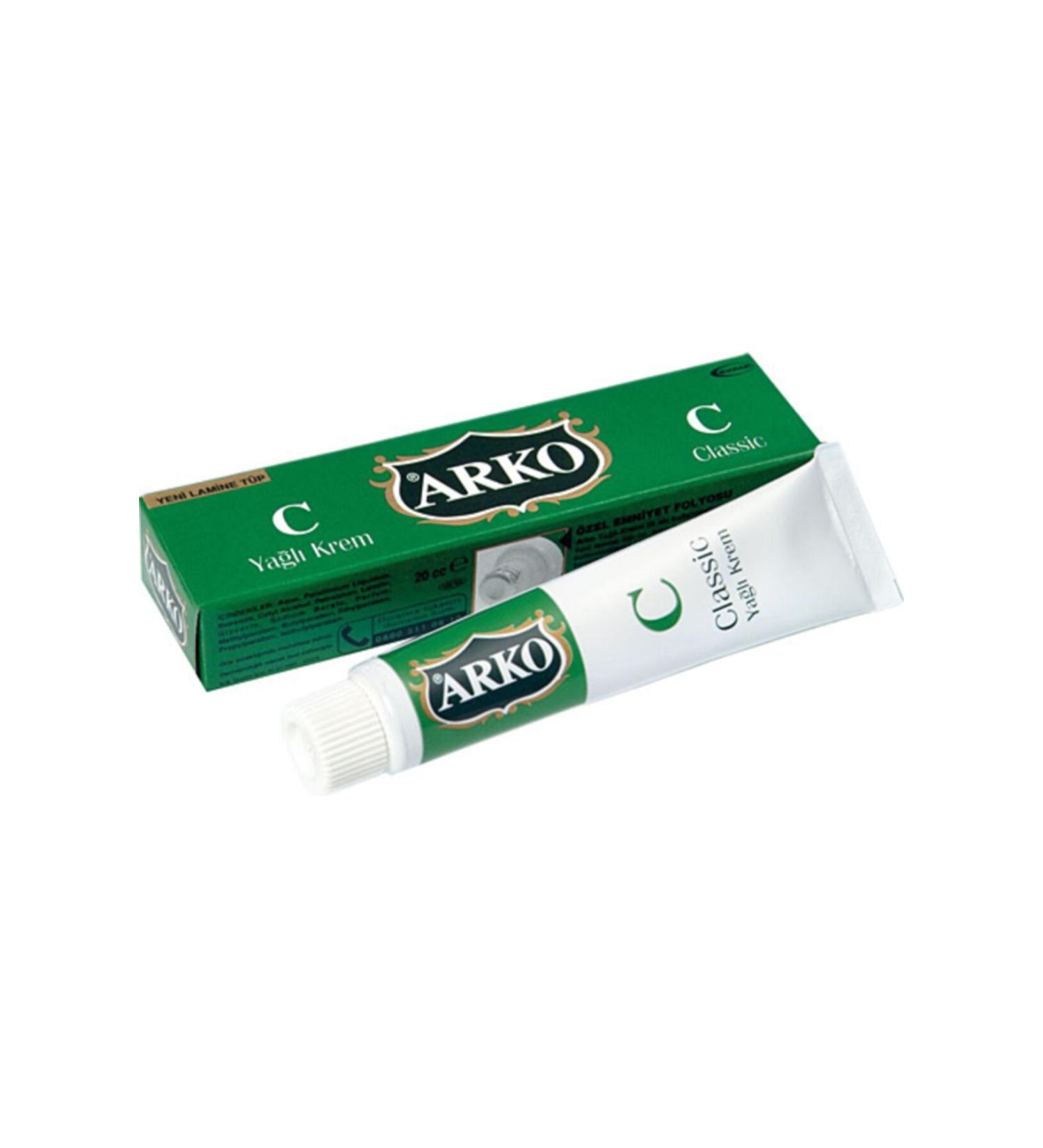 Arko Classic C Oily Tube Cream 12 Pieces 20 Ml