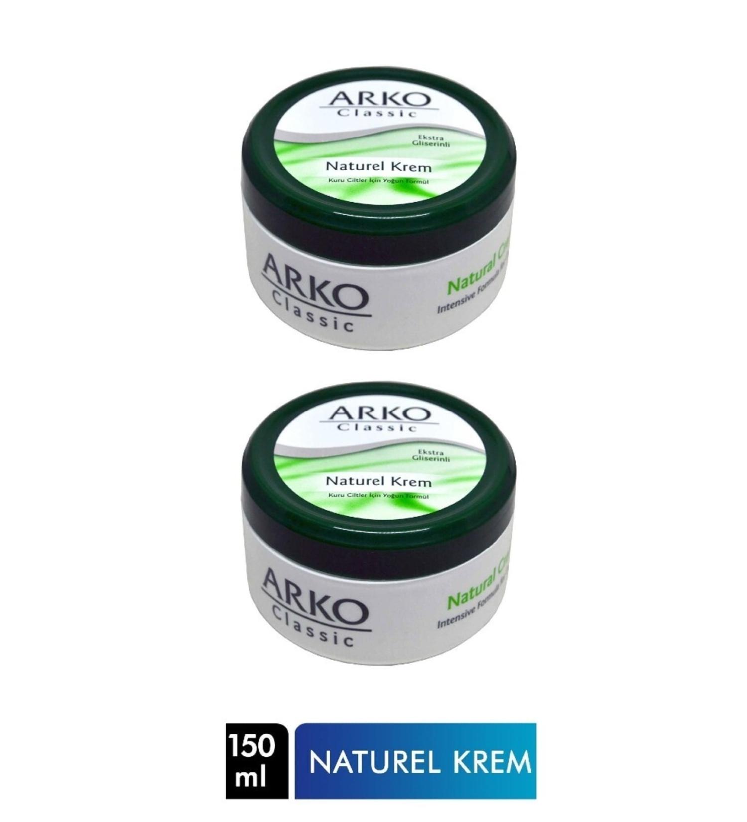 Arko Naturel Cream 150 Ml. 86906654 (2 Pieces)
