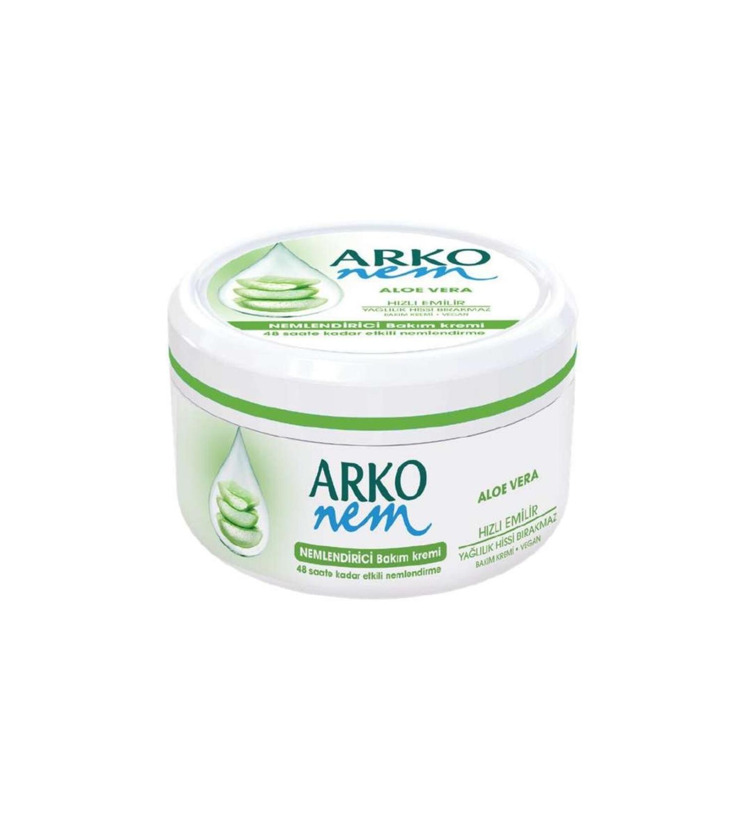 Arko Nem Aloe Vera Moisturizing Care Cream 300 ml