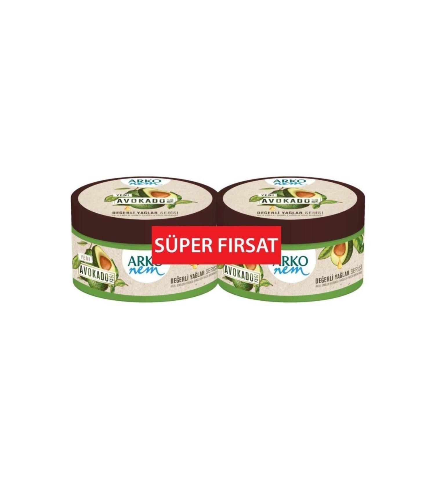 Arko Nem Cream 250+250 ml Avocado Oil