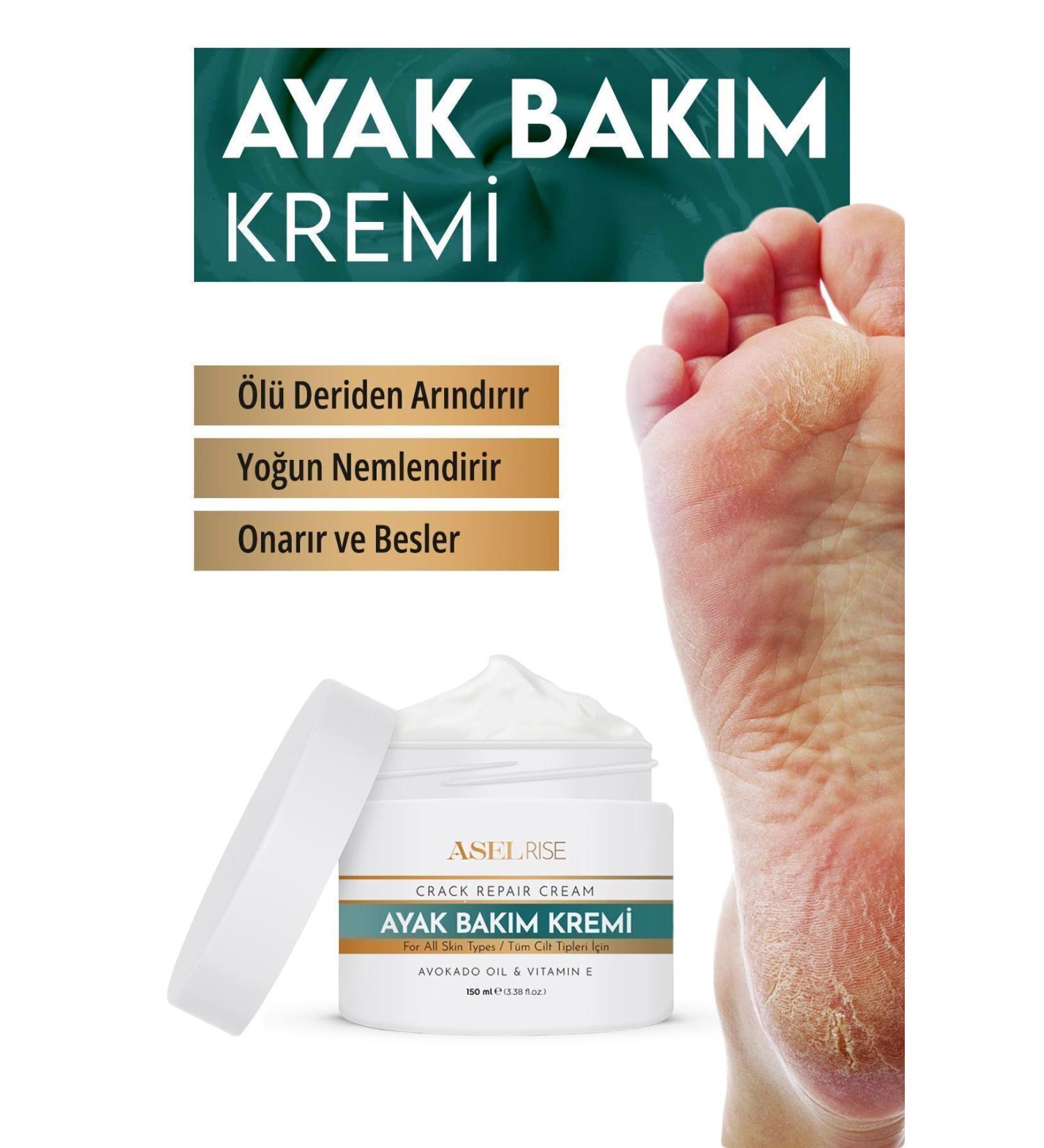 ASELRISE Toenail Fungus Hand Care Heel Crack Whitening Effective Miraculous Cream 150 ml - Buy Online on GoSupps.com