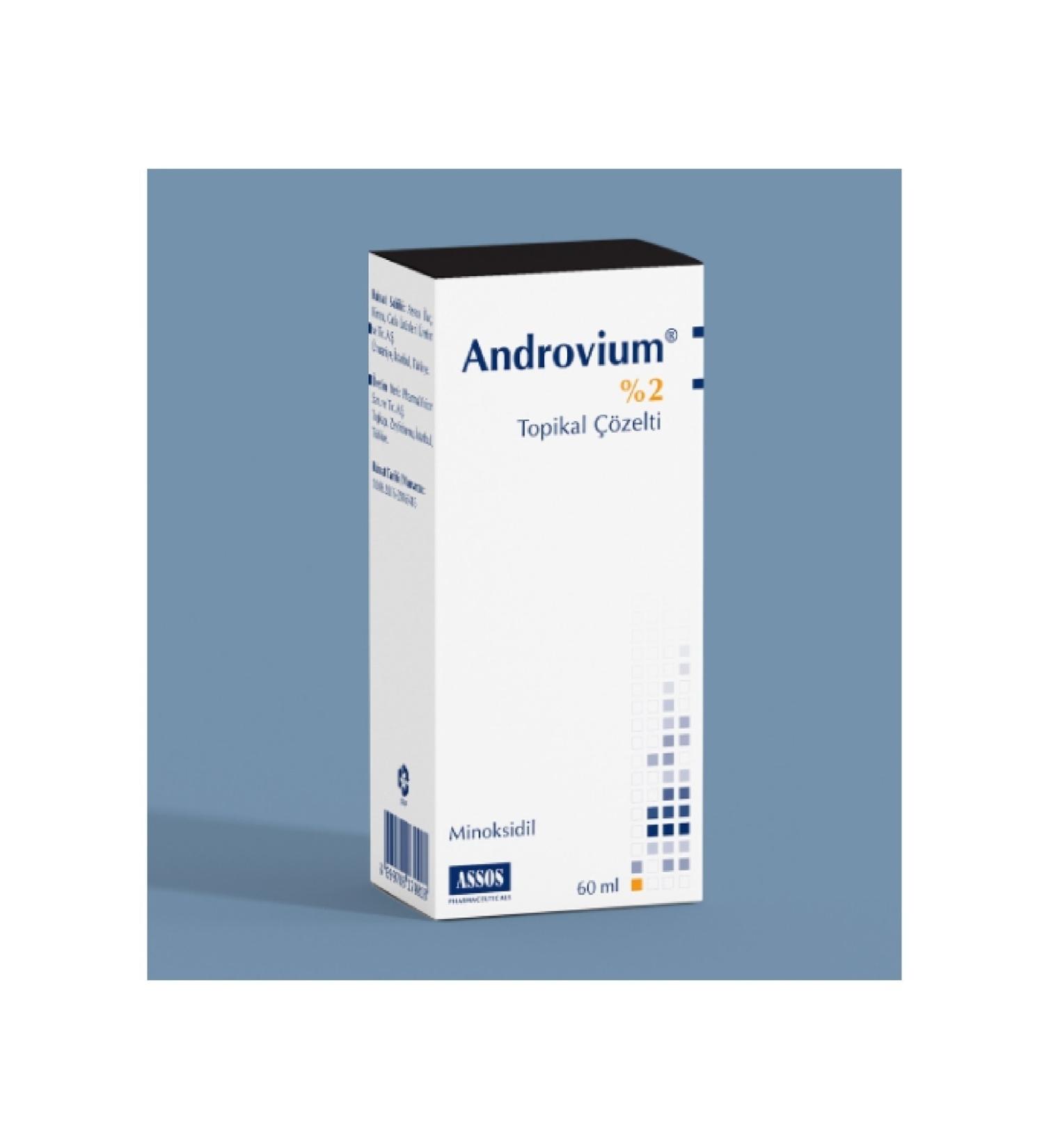 Assos Androvium 2% Topical Solution 60 Ml