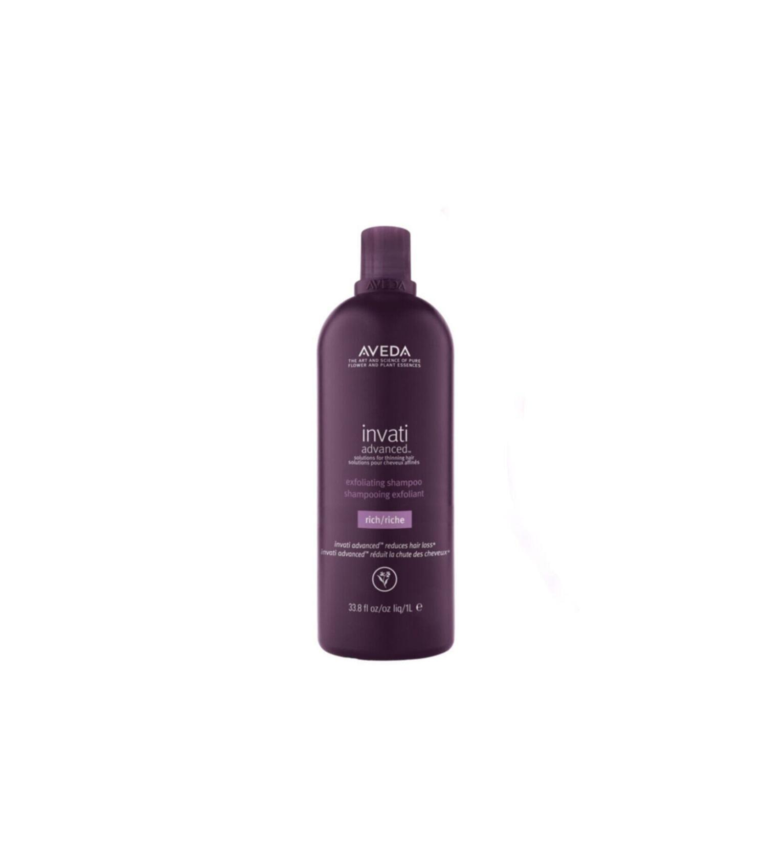 Aveda Invati Advanced Shampoo Against Hair Loss Rich Texture 1000ml KEYKUAFORR1596