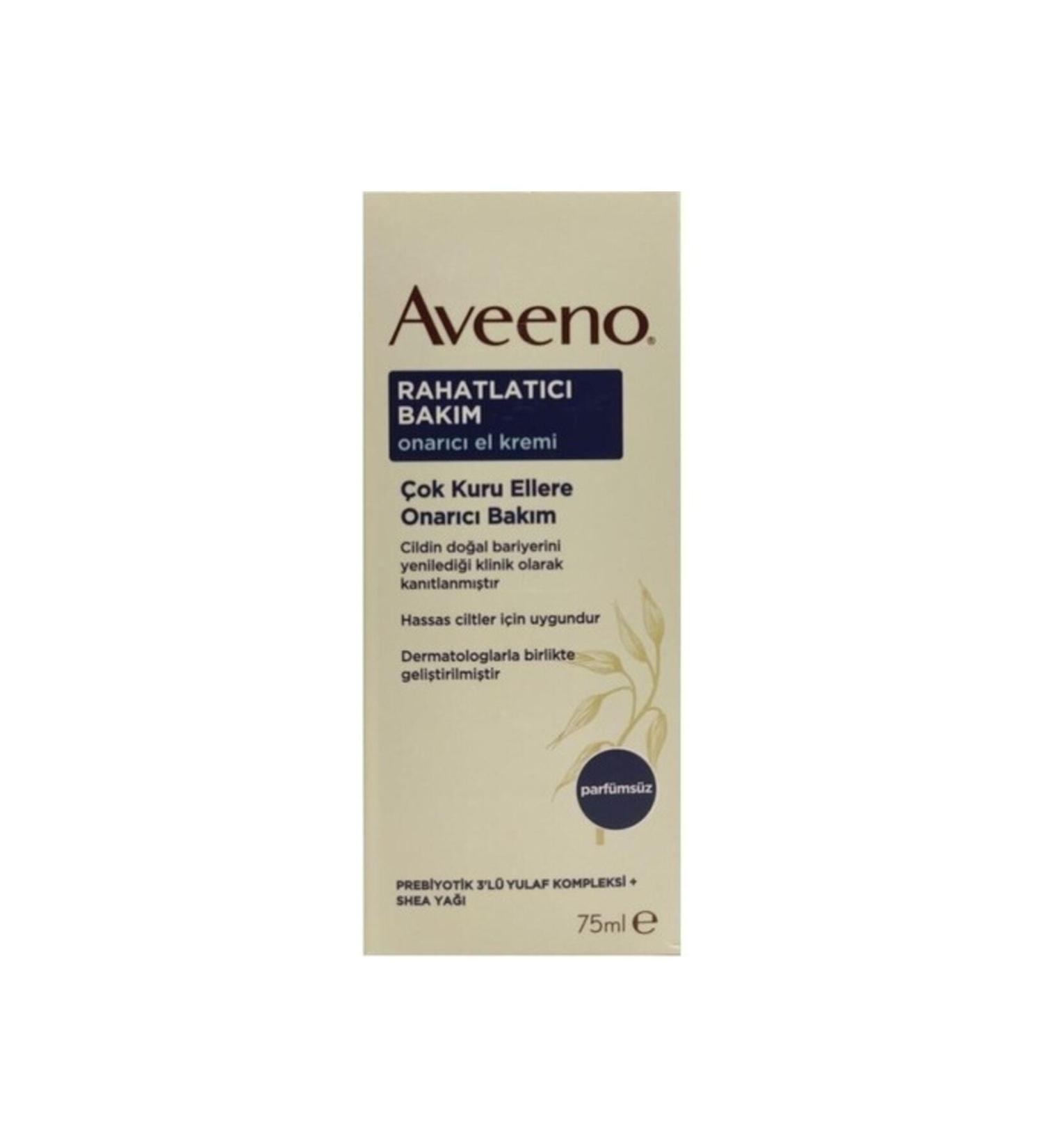 AVEENO Relaxing Care Repairing Hand Cream 75 Ml - Onrness Cosmetic