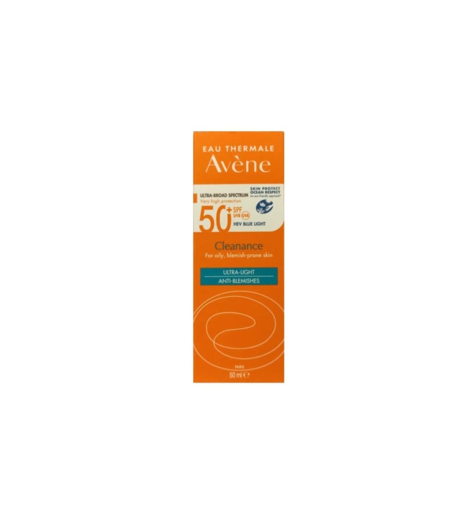 Avene CLEANANCE SPF50+ ULTRA LIGHT 50ML