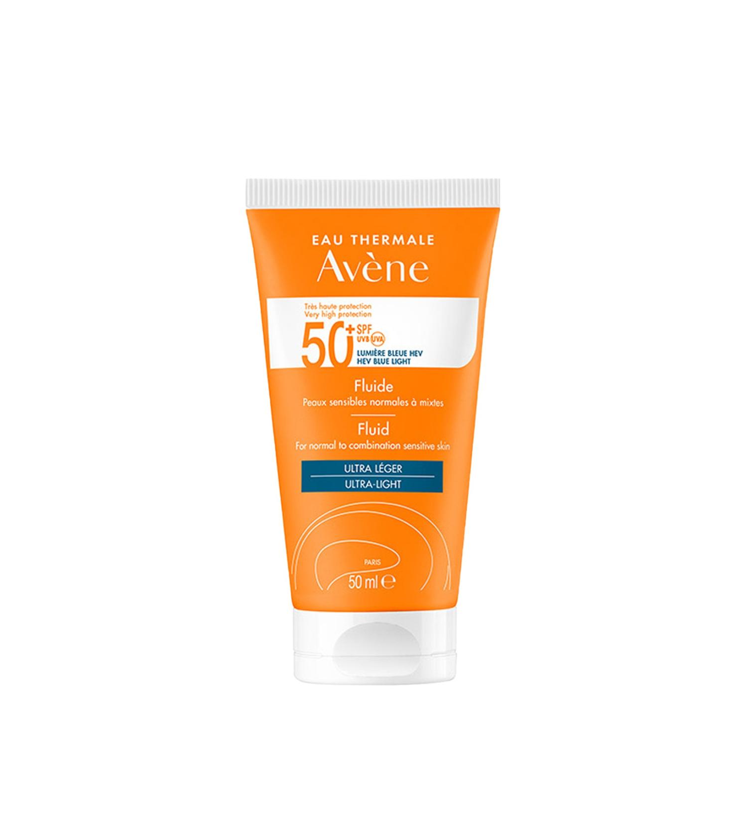 Avene Spf 50+ Fluide Sunscreen Face Cream 50 ml