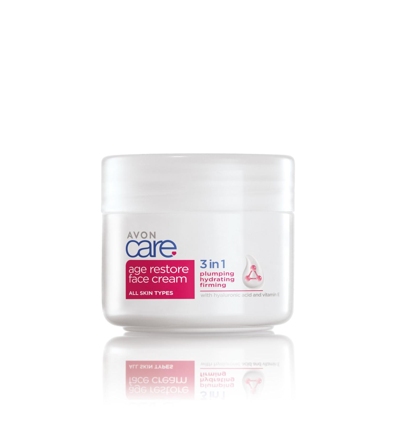 Avon Care 3 In 1 Age Restore Vitamin E Firming Face Cream 100 Ml.