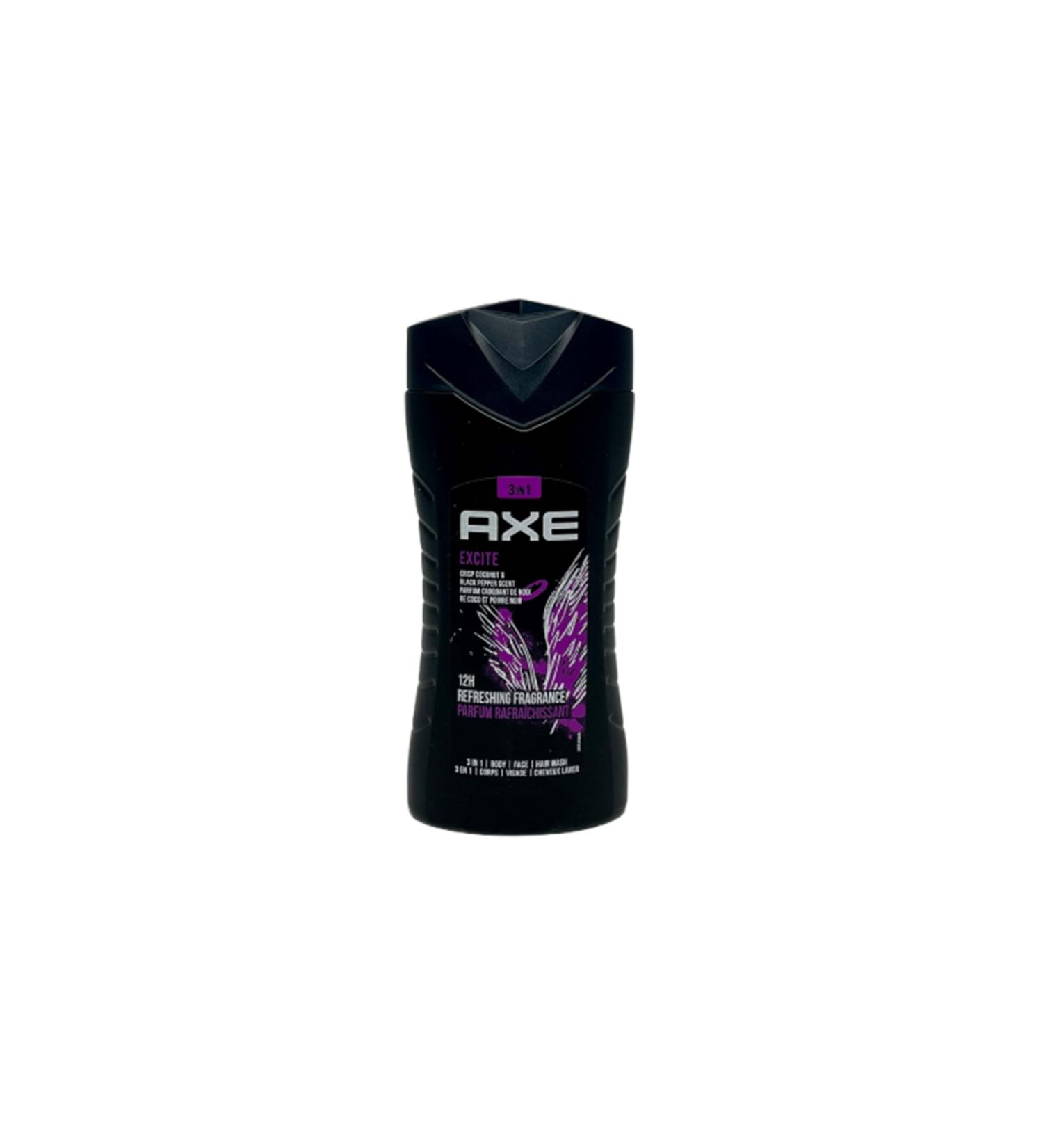 Axe Excite 3in1 Shower Gel 250 Ml
