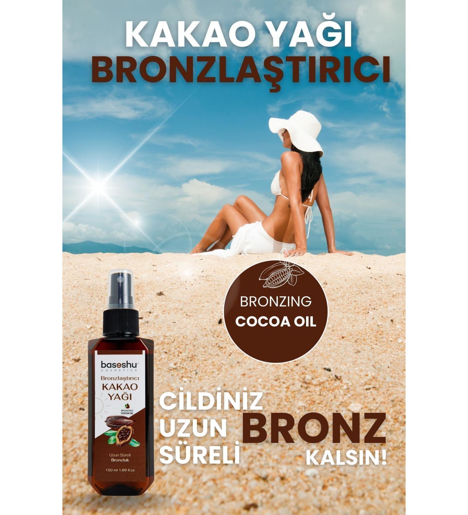 Baseshu Cosmetic Bronzing Cocoa Oil 150 Ml. Cacao Oil