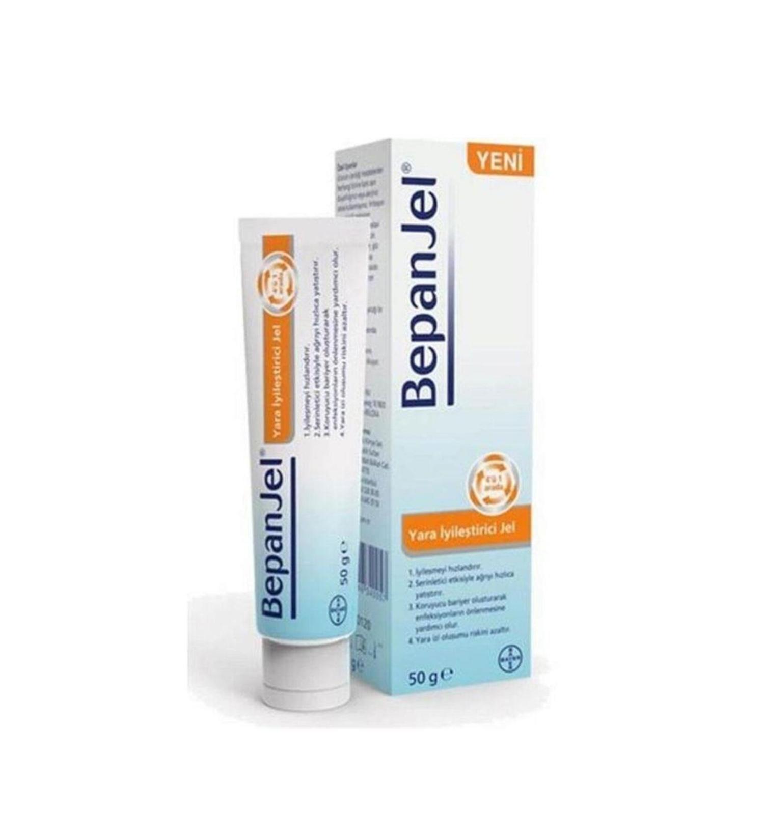 Bepanthol Bepanjel Wound Healing Gel 50 G Tube