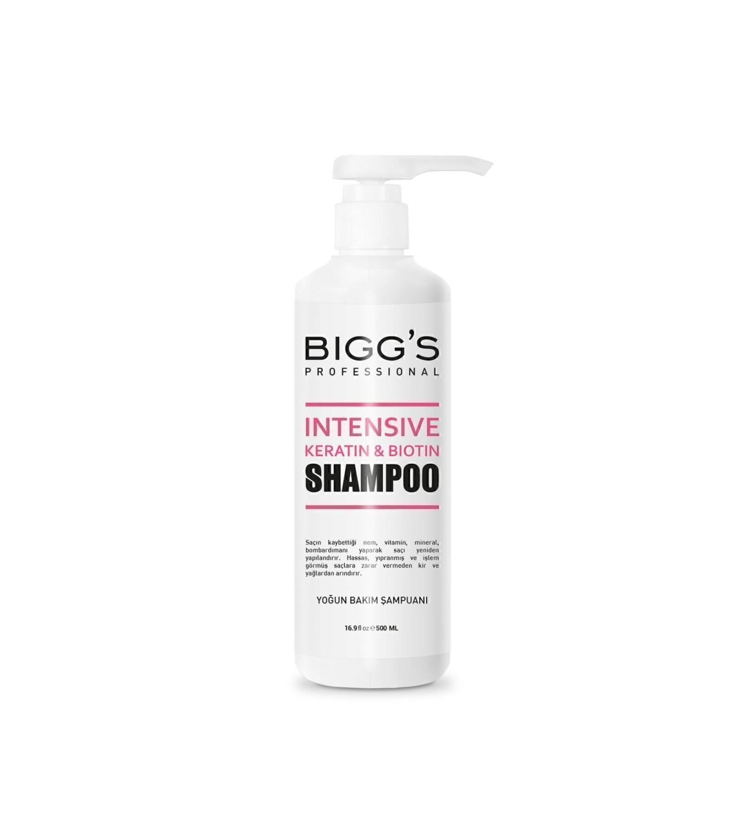 biggs professional Keratin & Biotin Bond Repair Intensive Care Shampoo