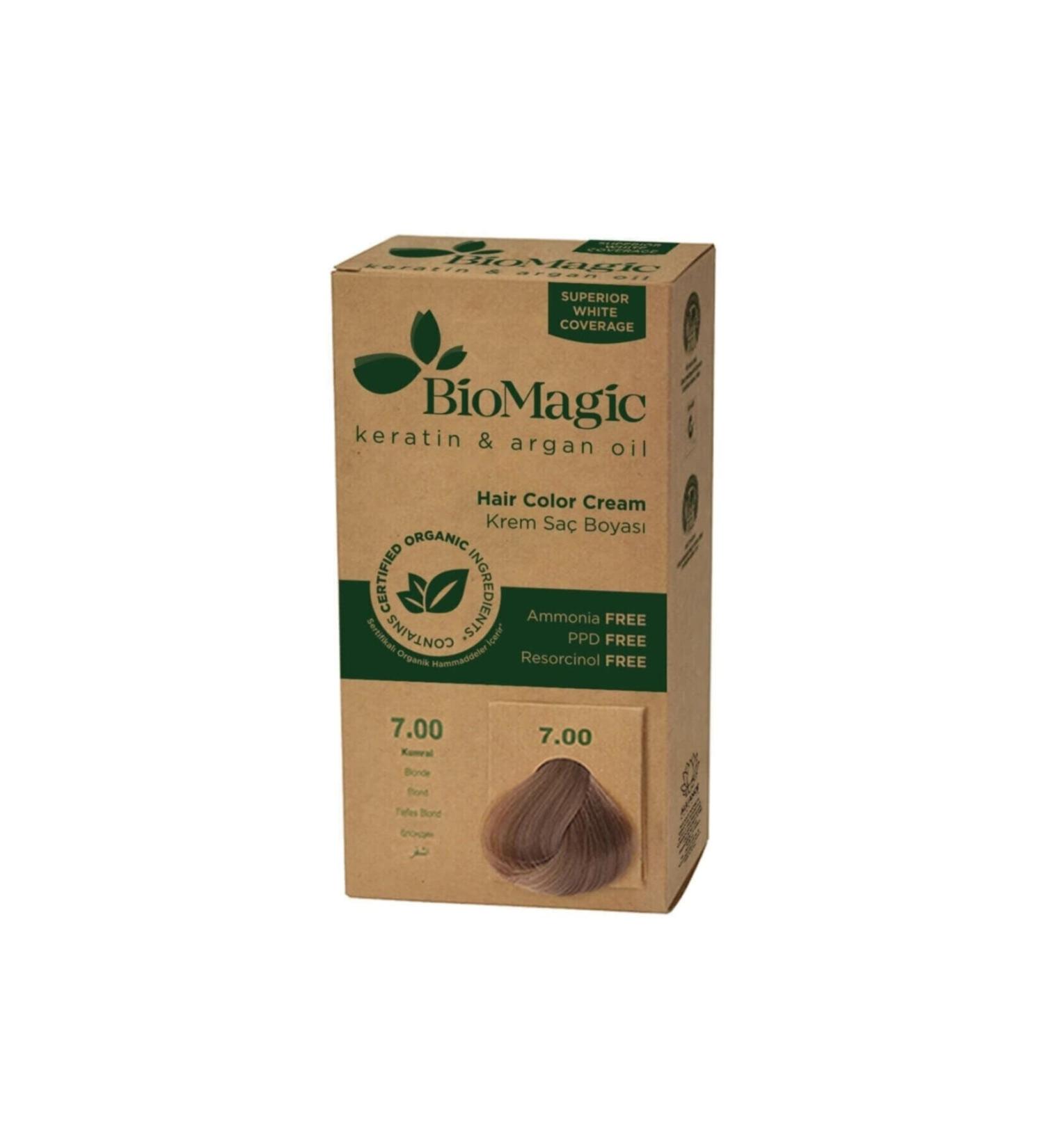 BioMagic Natural Hair Dye Blonde No: 7.00