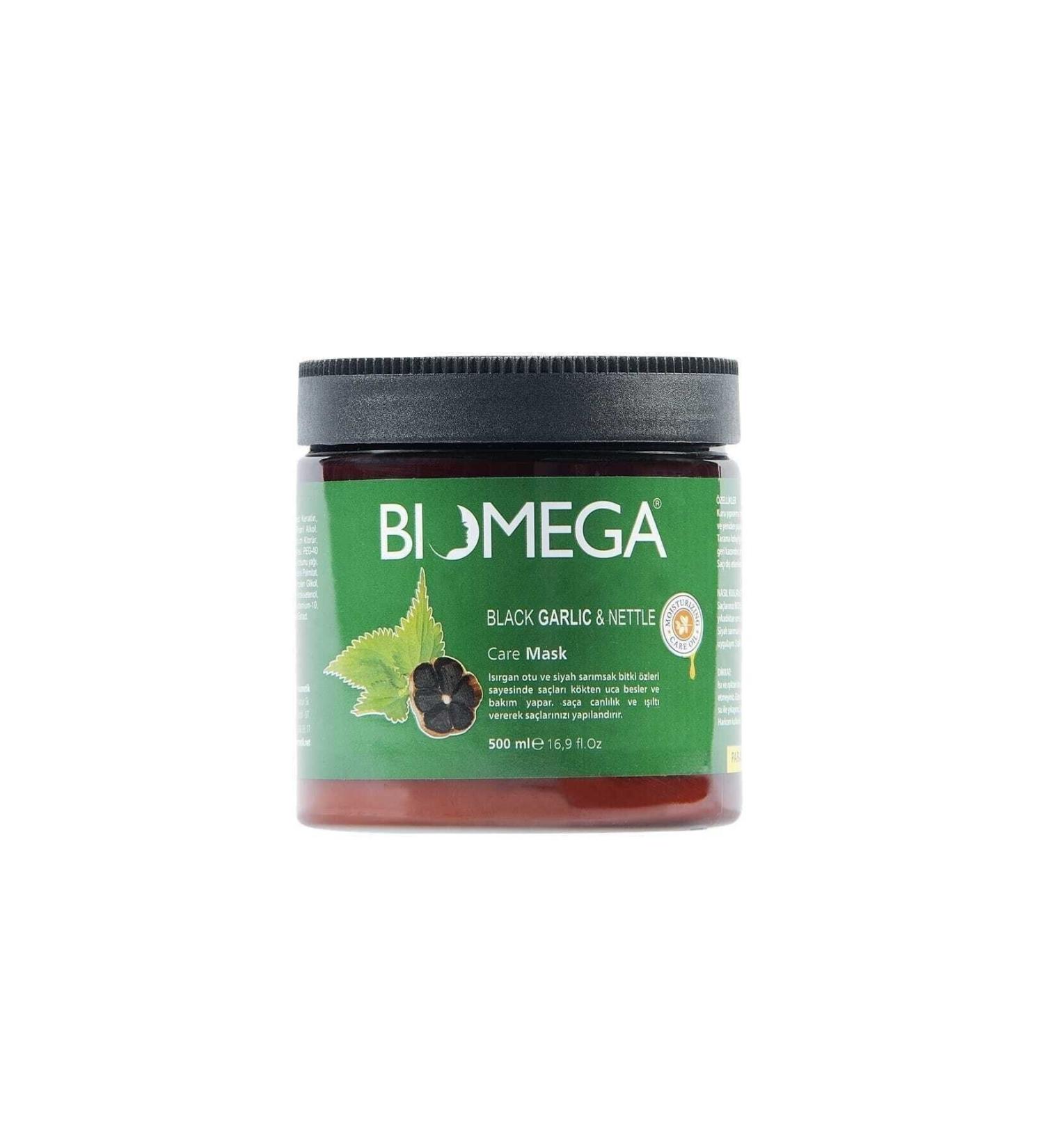 BIOMEGA Nettle-Black Garlic Mask 500ml