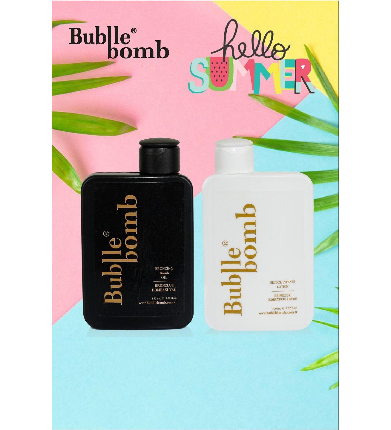 BUBBLEBOMB Bronzing Oil & Bronze Protection Lotion