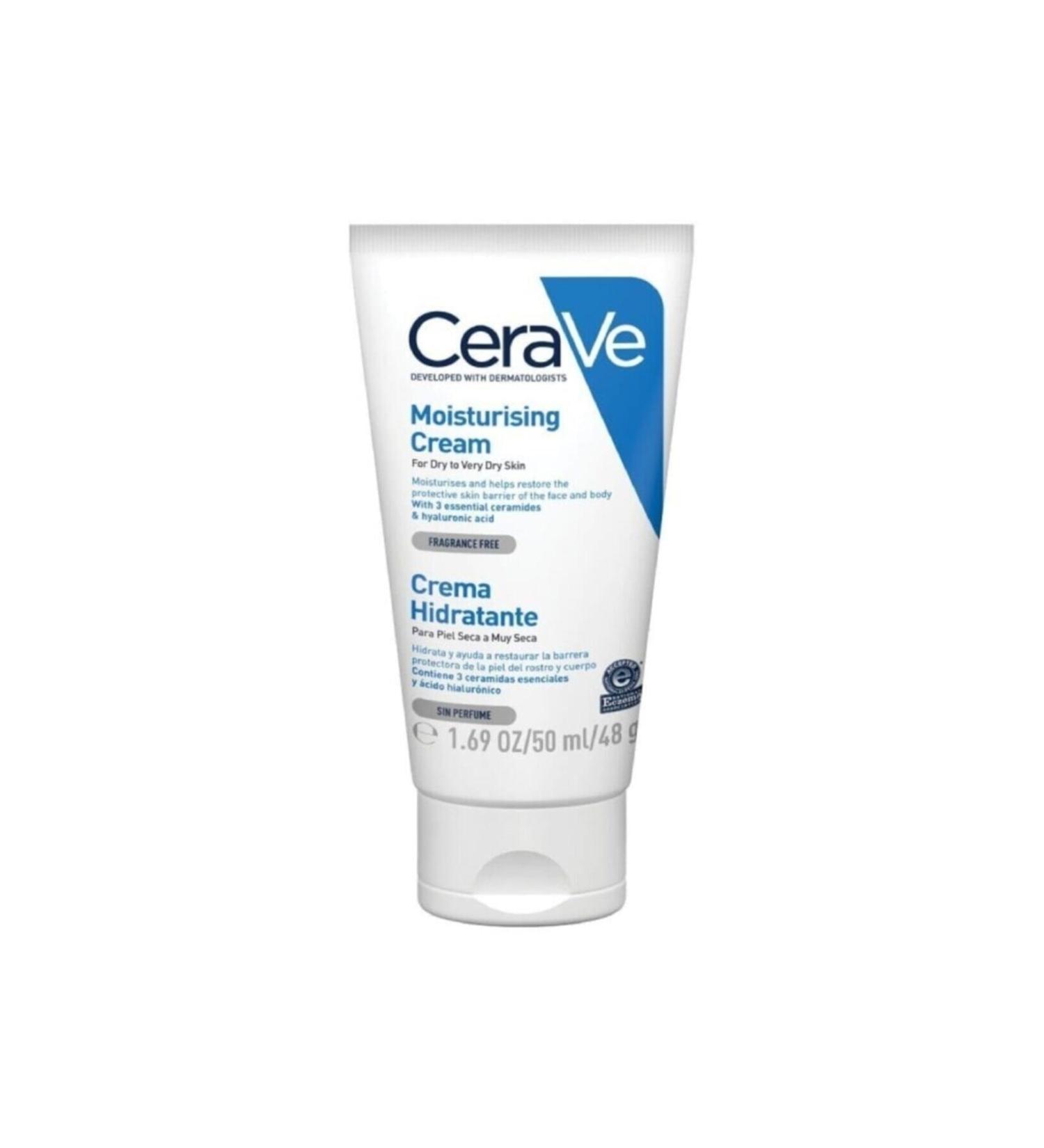 CeraVe Moisturising Cream For Dry and Very Dry Skin 50 Ml