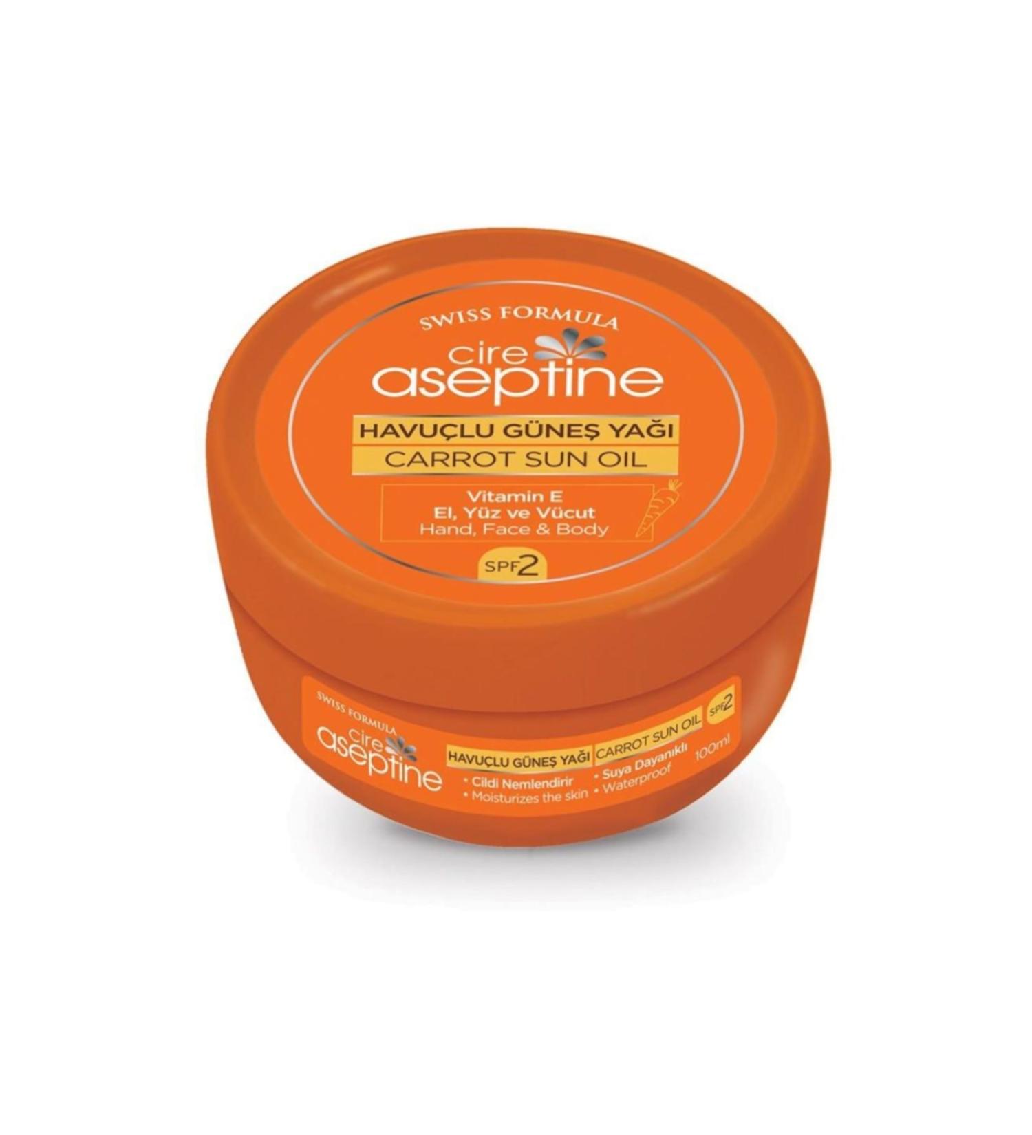 Cire Aseptine Carrot Sun Oil 100 ml
