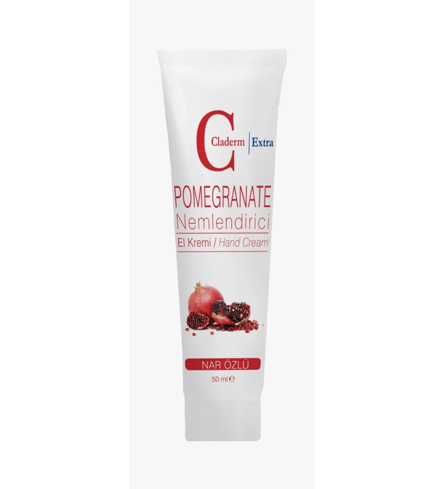 Claderm Hand Cream 50ml Pomegranate