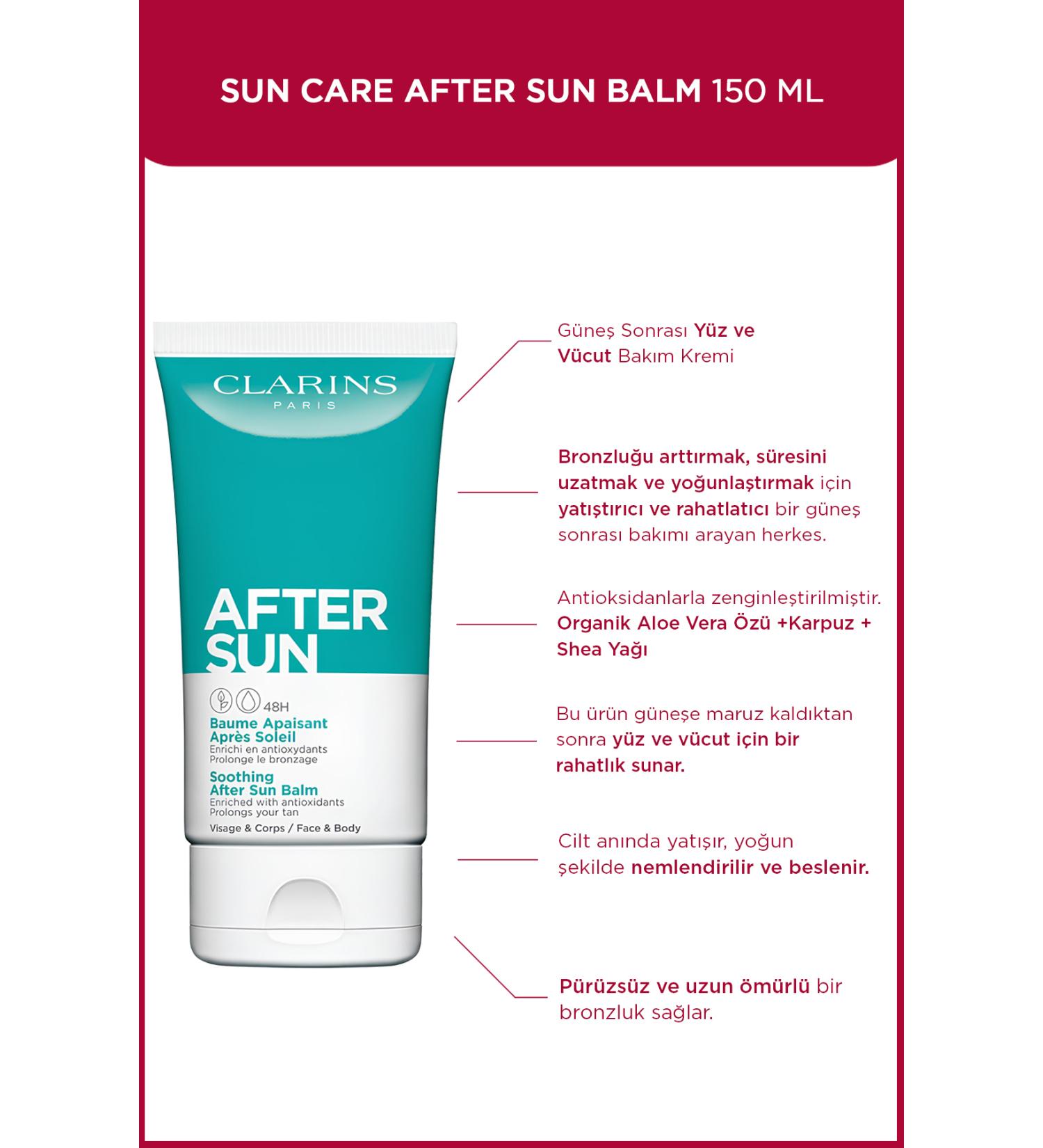 Clarins Soothing After Sun Balm 150 Ml - Buy Online on GoSupps.com