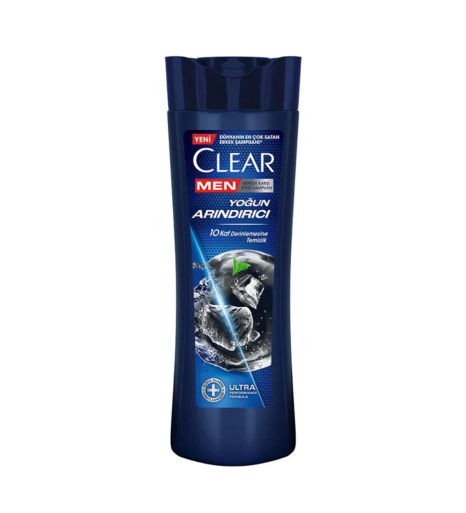 Clear Men Anti-Dandruff Shampoo Cool Sport Menthol Refreshing Menthol Effect 350 ml + 180 ml