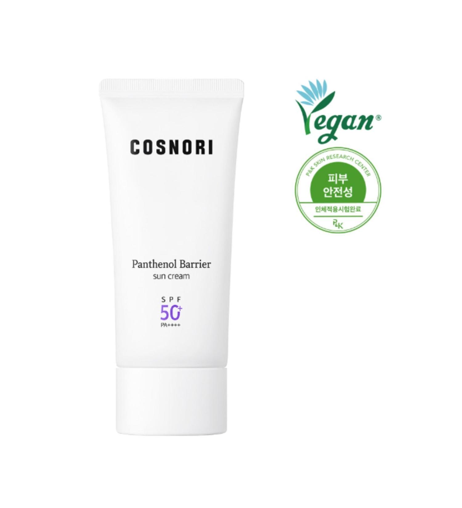 COSNORI VEGAN PANTHENOL BARRIER SUN CREAM 50 ML - Buy Online on GoSupps.com