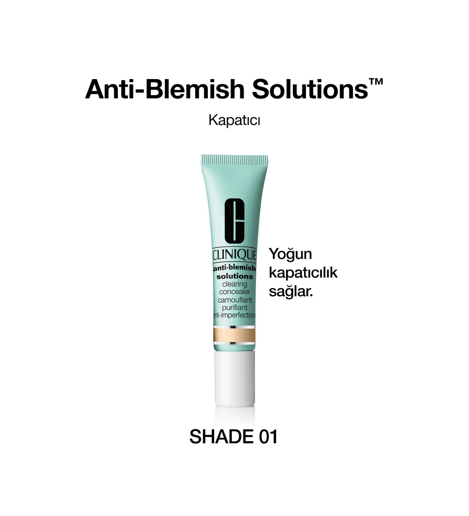 Clinique Anti-Blemish Solutions Concealer Shade 01 - Buy Online on GoSupps.com