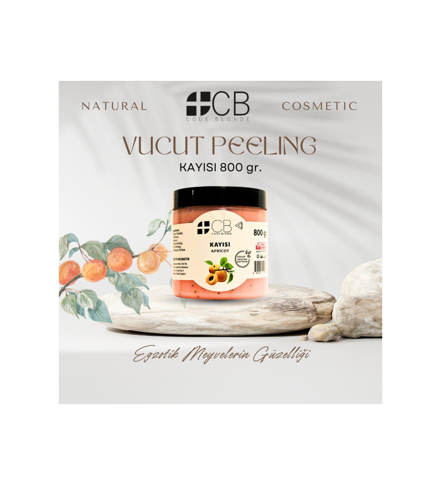 CODE BLONDE PEELING 800 g APRICOT