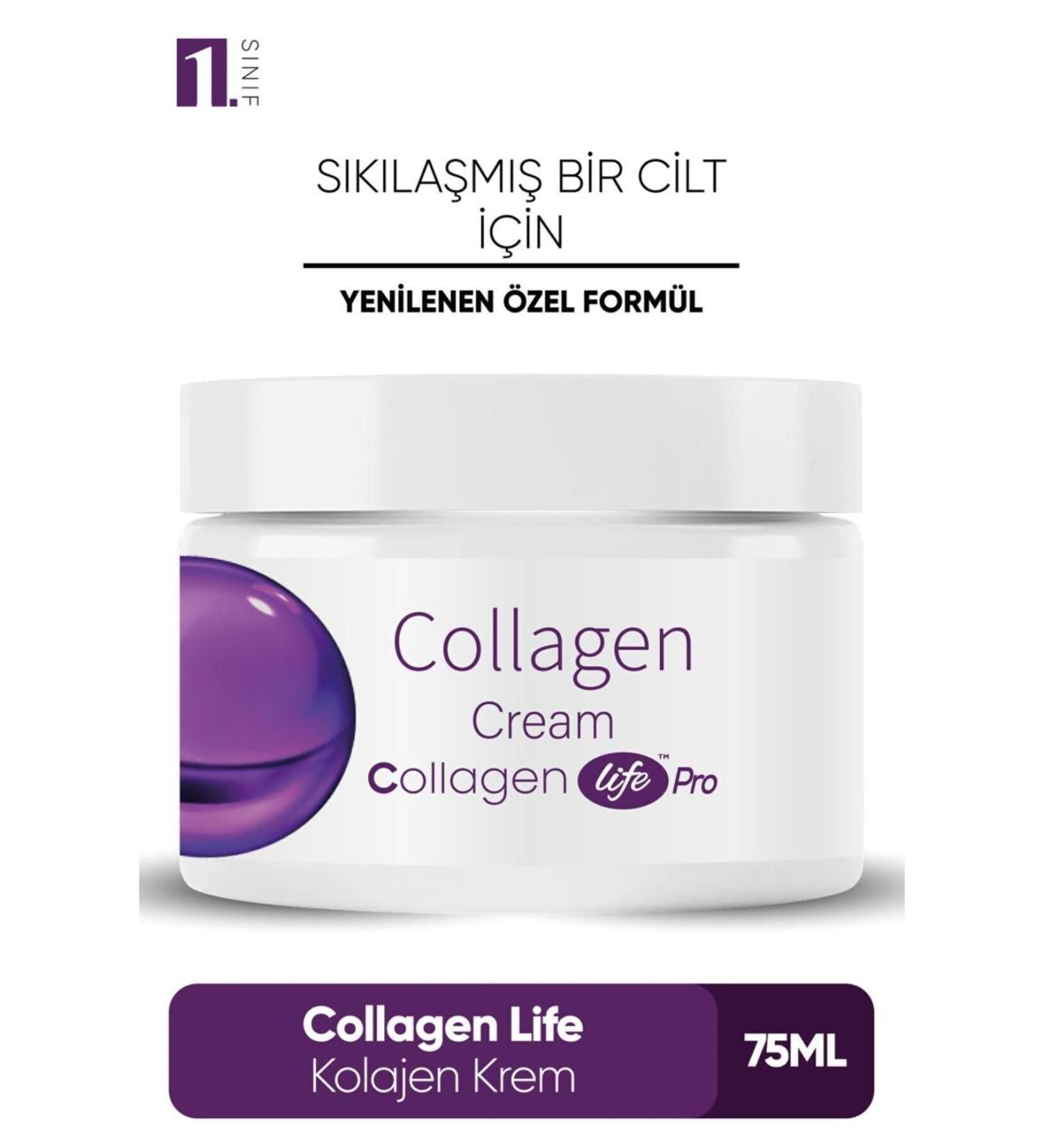 Collagen Life Ultra Multi-Purpose Cream Against Signs of Collagen Loss 75ml - Buy Online on GoSupps.com