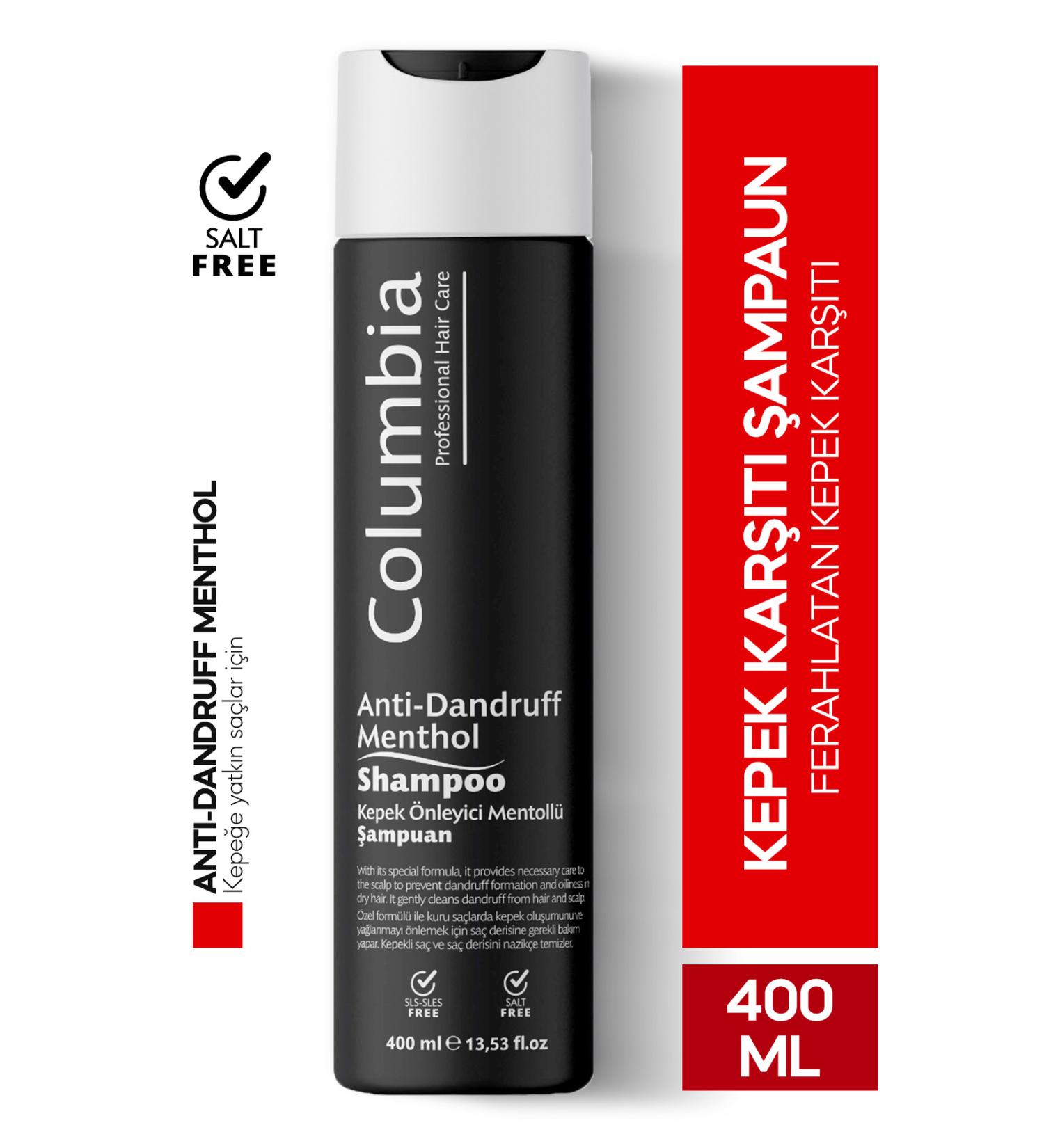 Columbia Anti-Dandruff Menthol Shampoo - Buy Online on GoSupps.com
