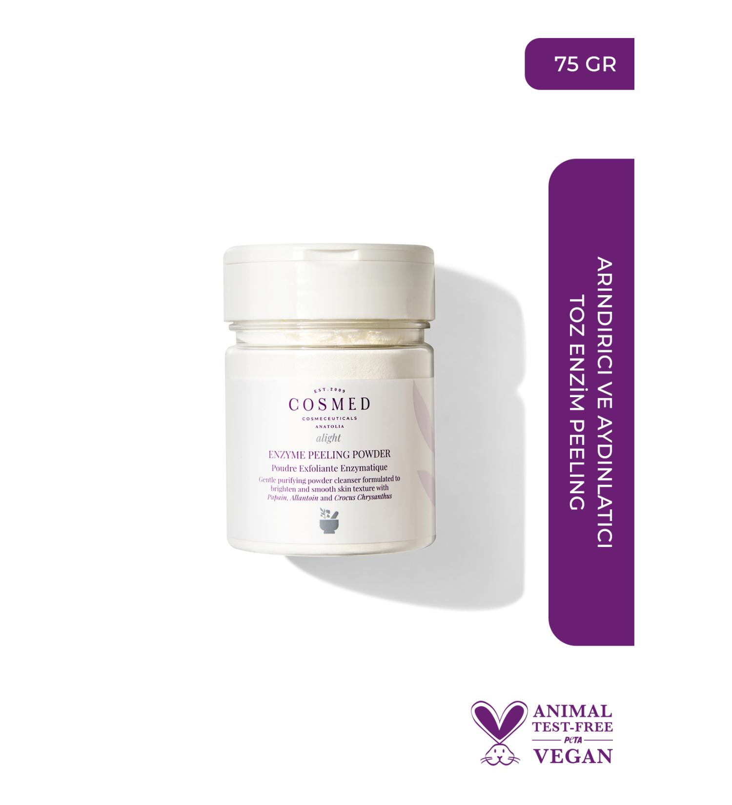 COSMED Alight Enzyme Peeling Powder - Brightening and Purifying Powder Peeling 75 gr