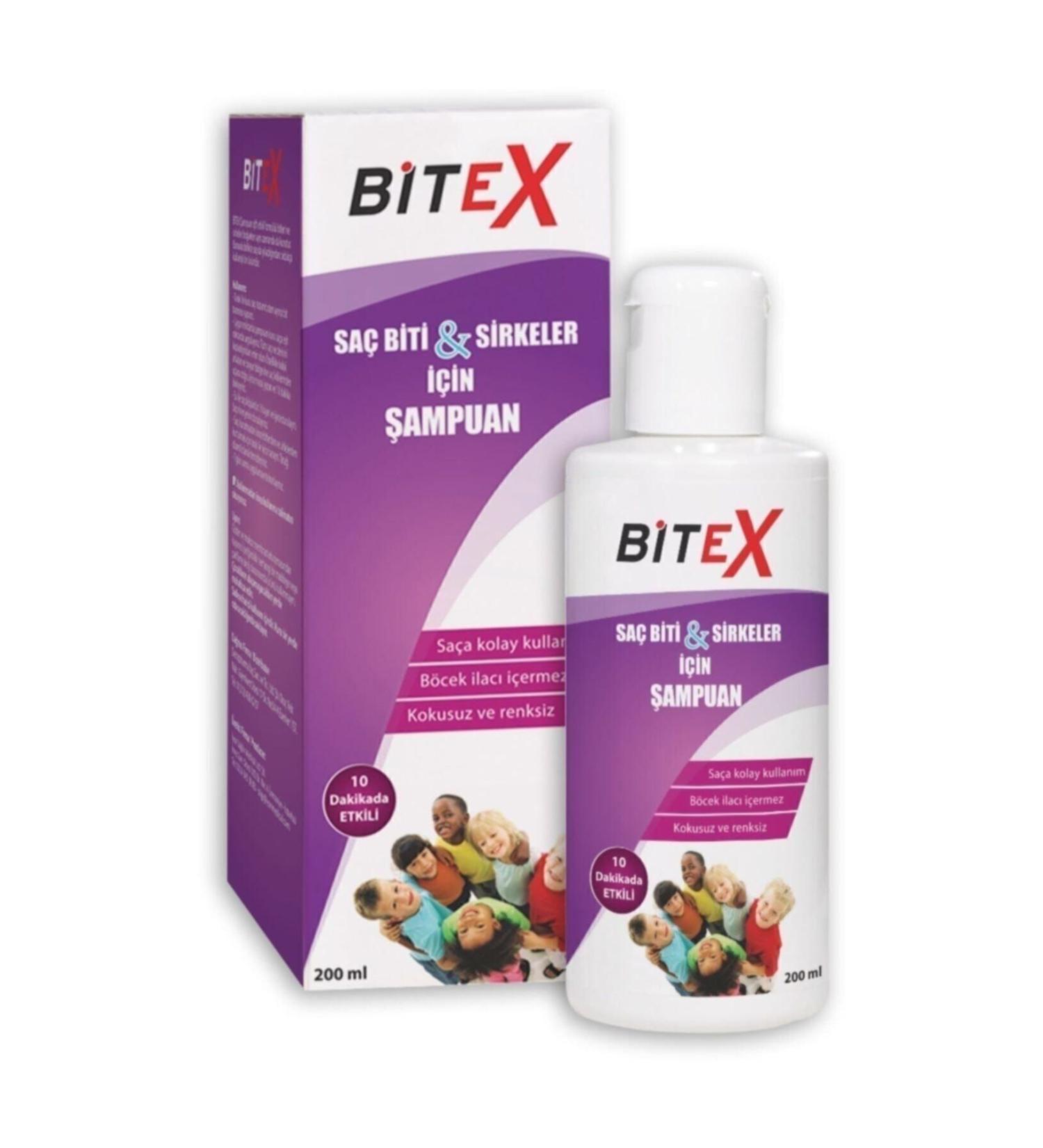 DenizPharma Bitex Shampoo for Head Lice and Nits 200 ml