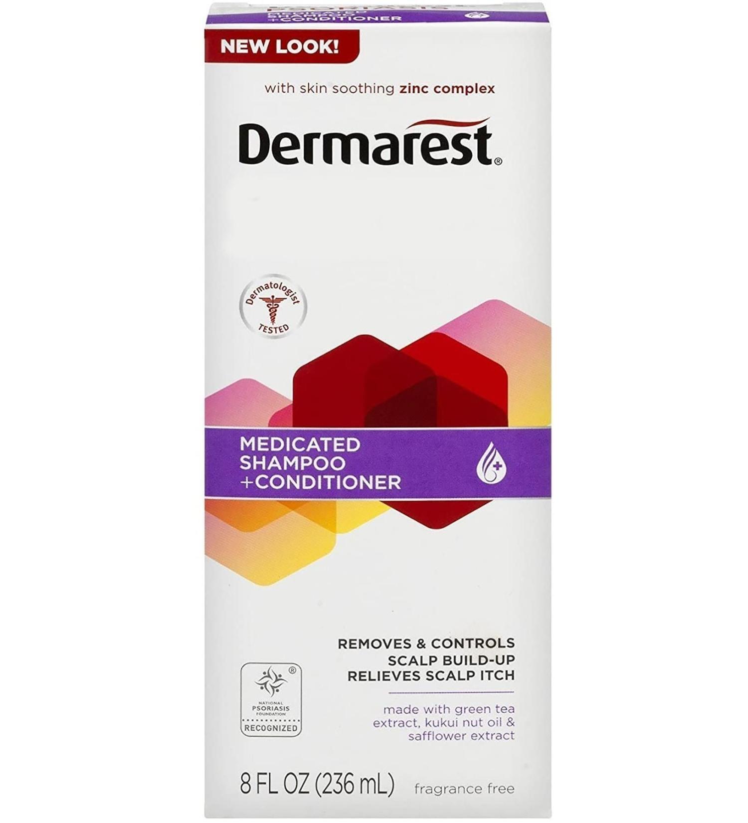 Dermarest Unscented Shampoo + Conditioner 236ML