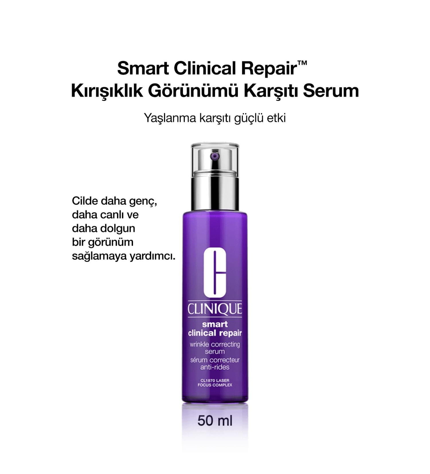 Clinique Smart Clinical Repair Anti-Wrinkle Serum 50ml - Buy Online on GoSupps.com